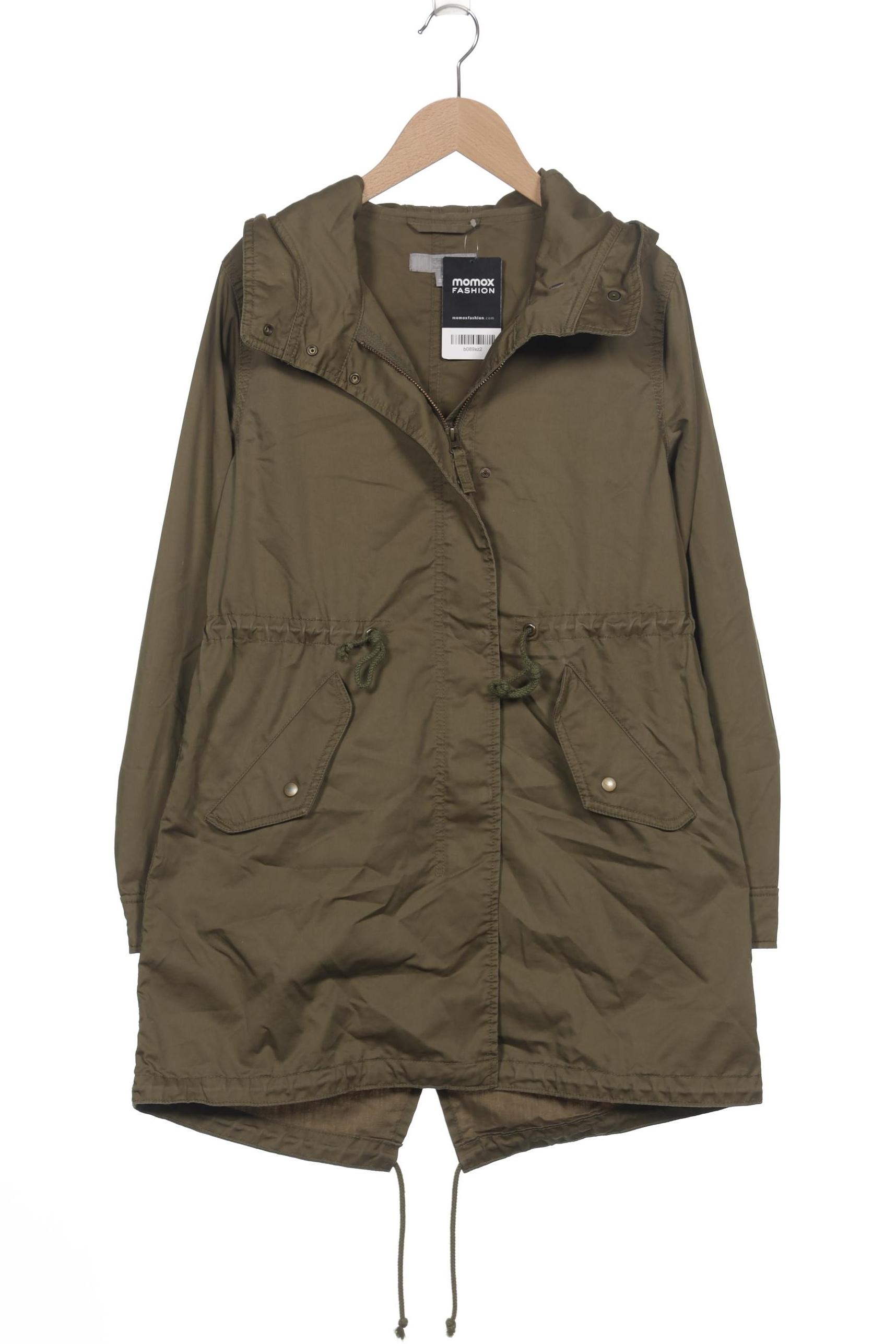 

uniqlo Damen Mantel, grün, Gr. 34