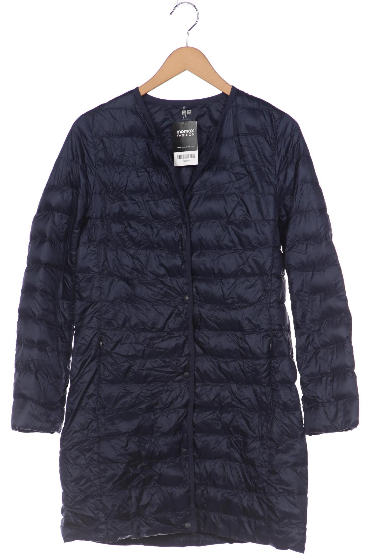 

uniqlo Damen Mantel, marineblau, Gr. 38