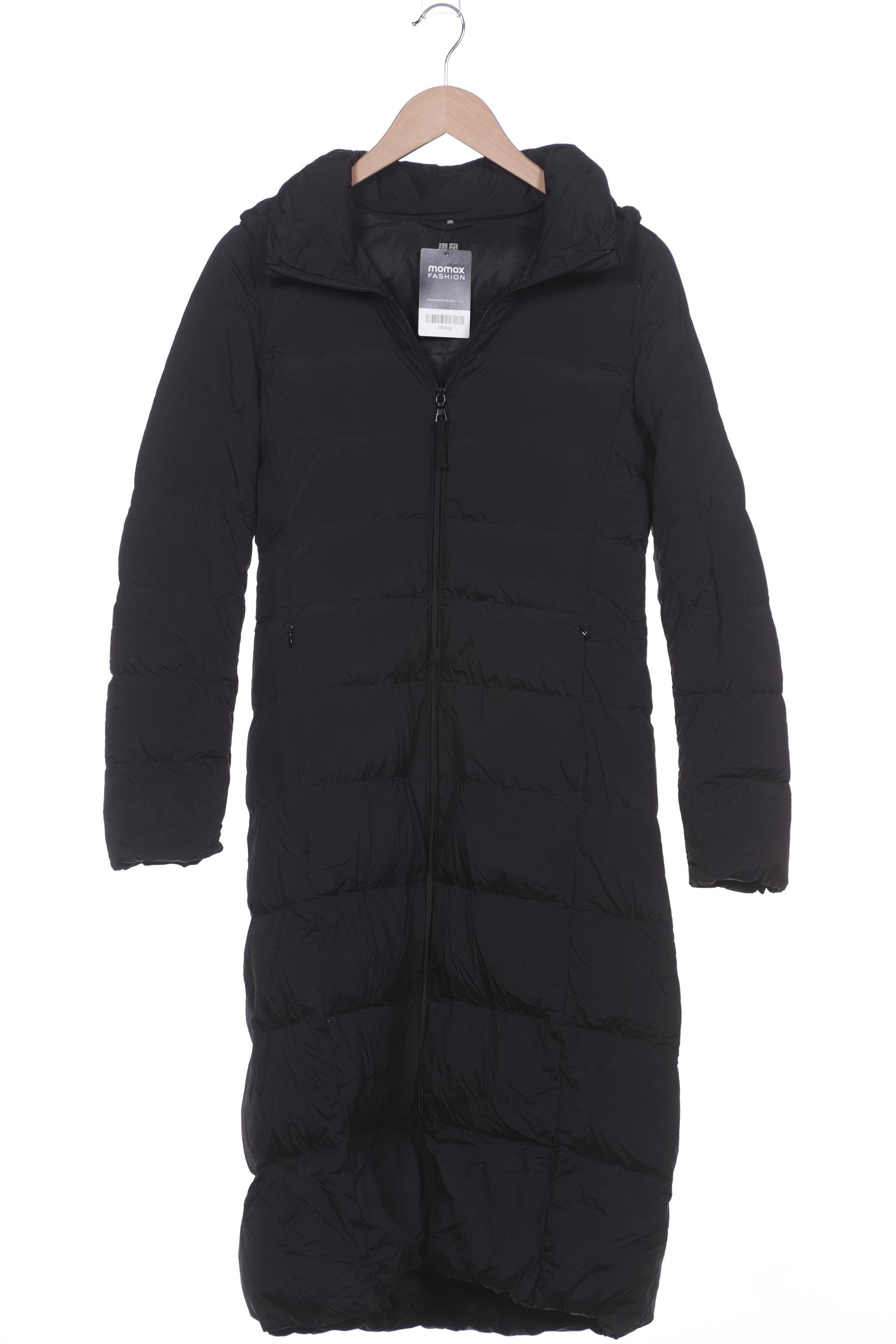 

uniqlo Damen Mantel, schwarz, Gr. 36