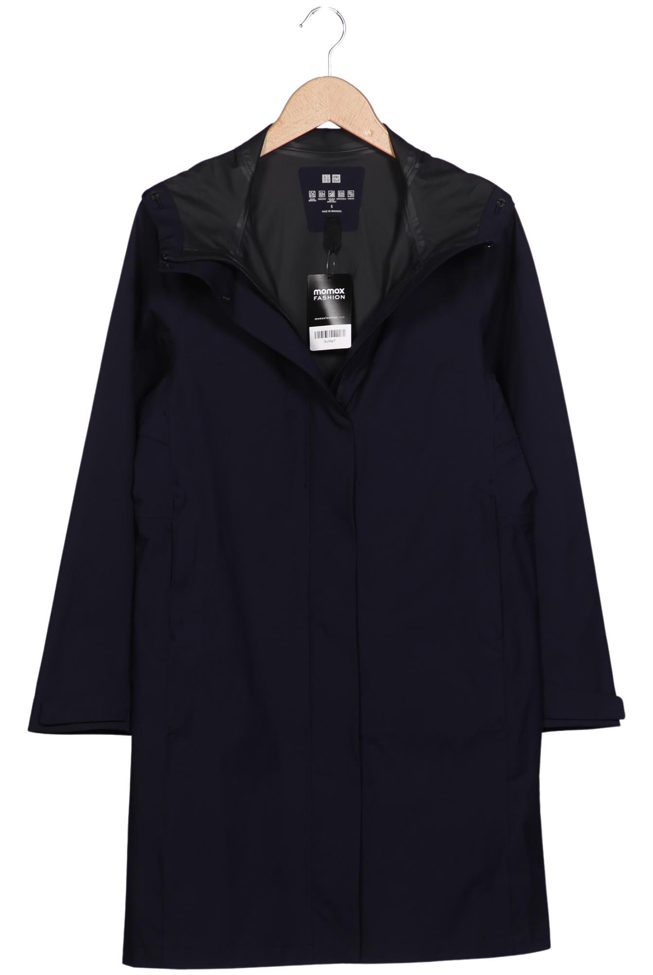 

uniqlo Damen Mantel, marineblau, Gr. 36