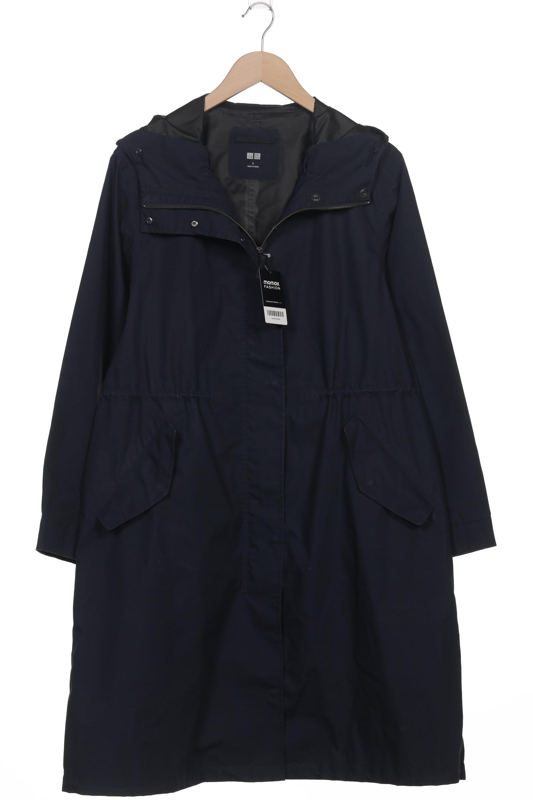 

uniqlo Damen Mantel, marineblau, Gr. 42