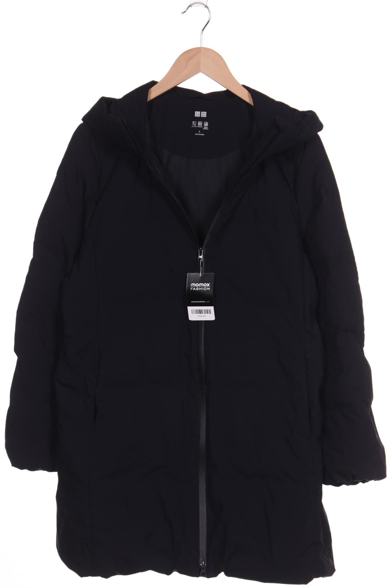 

uniqlo Damen Mantel, schwarz, Gr. 42
