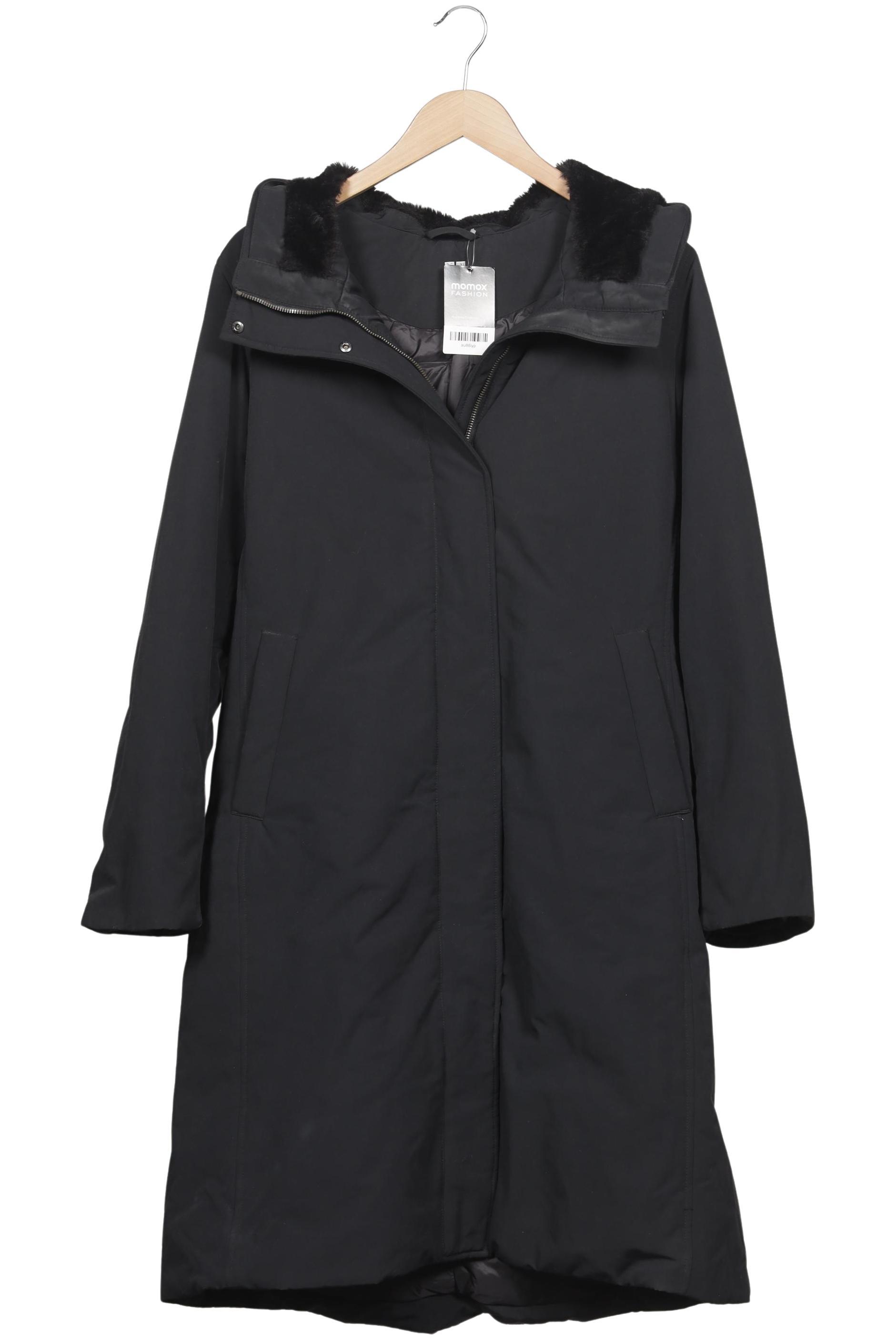 

uniqlo Damen Mantel, schwarz, Gr. 44