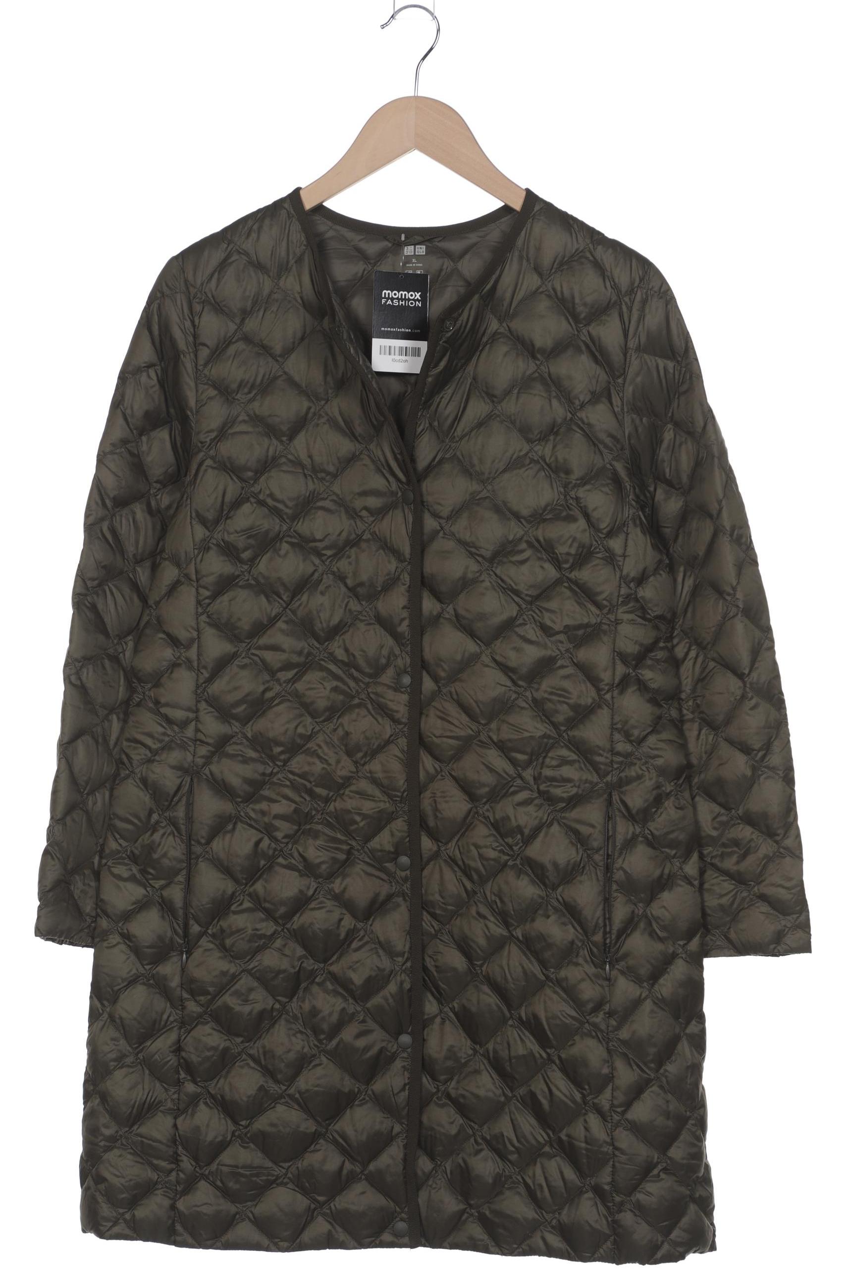 

uniqlo Damen Mantel, grün, Gr. 44