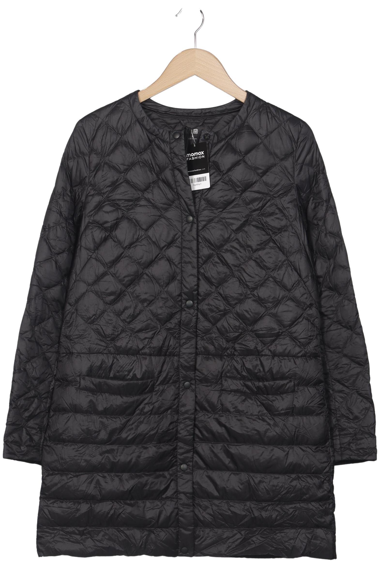 

uniqlo Damen Mantel, schwarz, Gr. 38