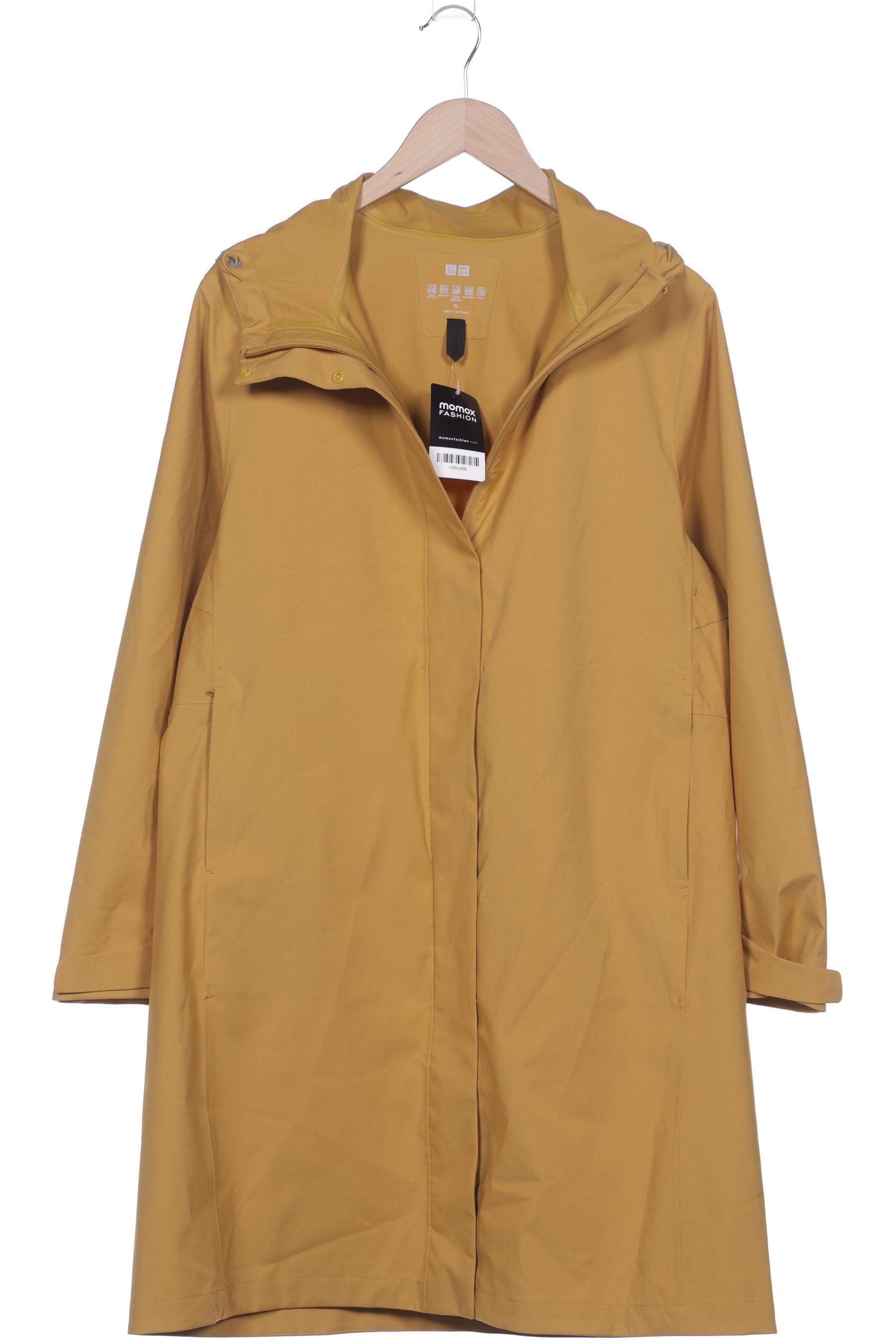 

uniqlo Damen Mantel, gelb, Gr. 44