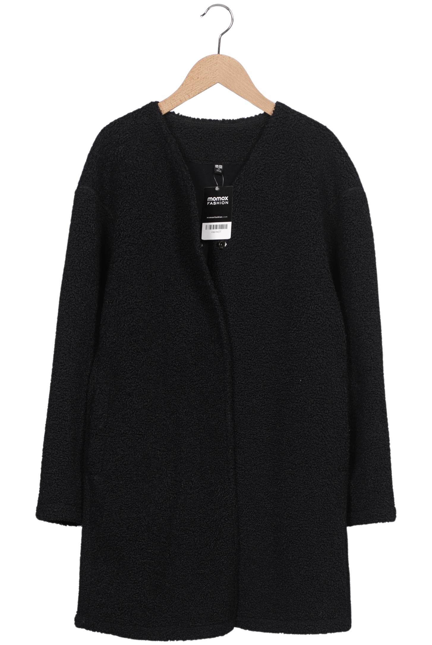 

uniqlo Damen Mantel, schwarz, Gr. 34
