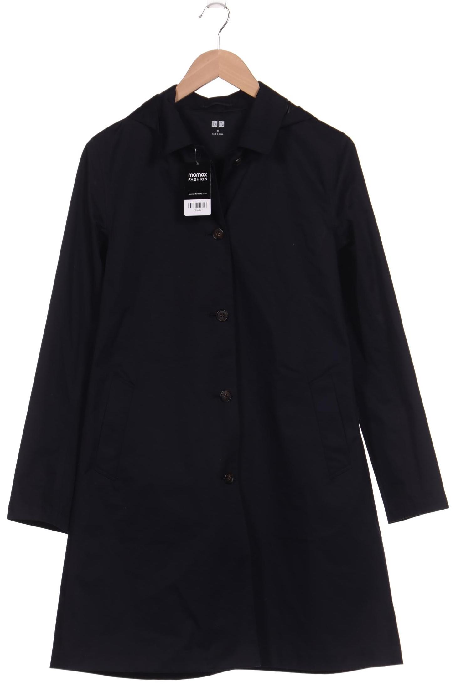 

uniqlo Damen Mantel, schwarz, Gr. 38