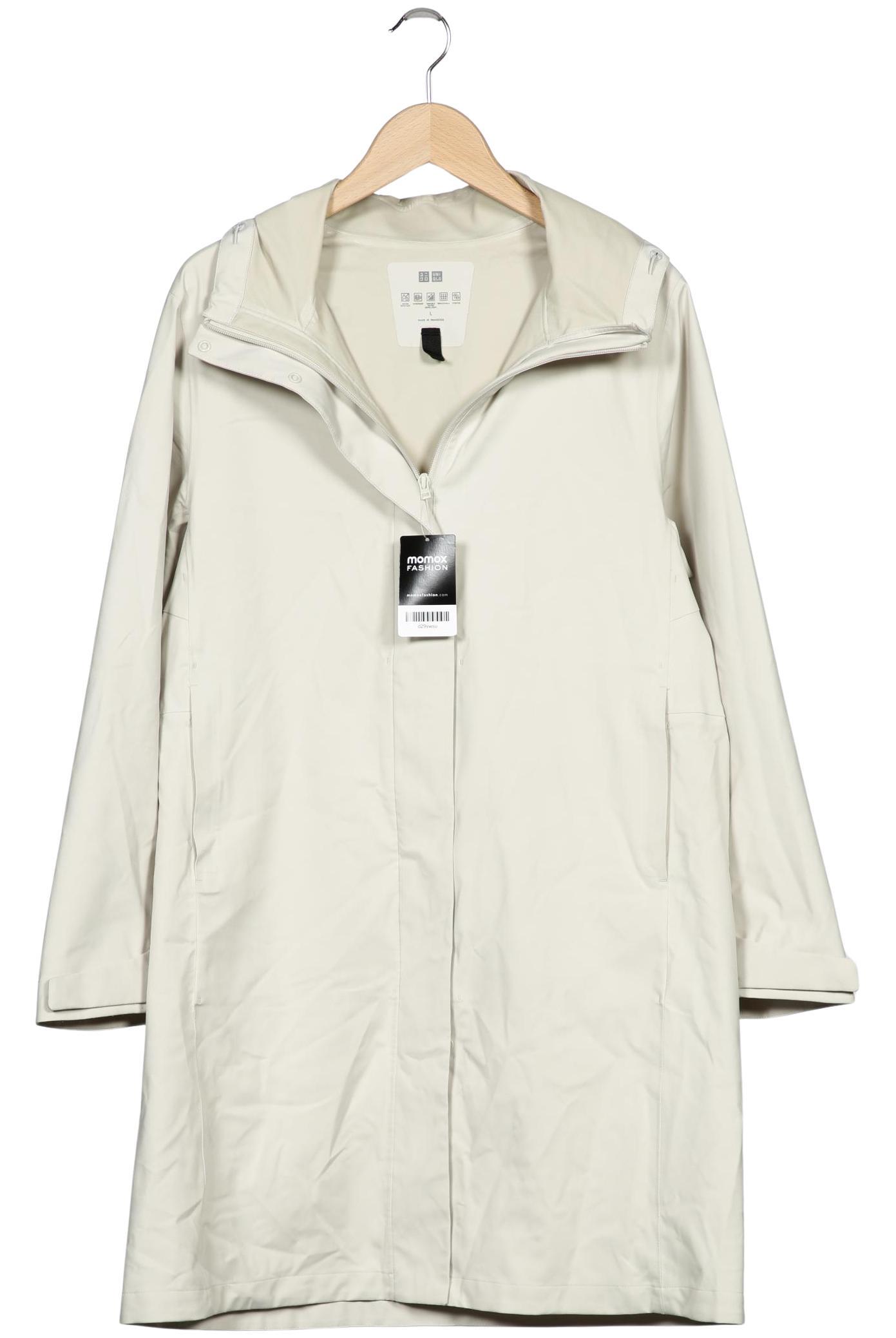 

uniqlo Damen Mantel, cremeweiß, Gr. 42