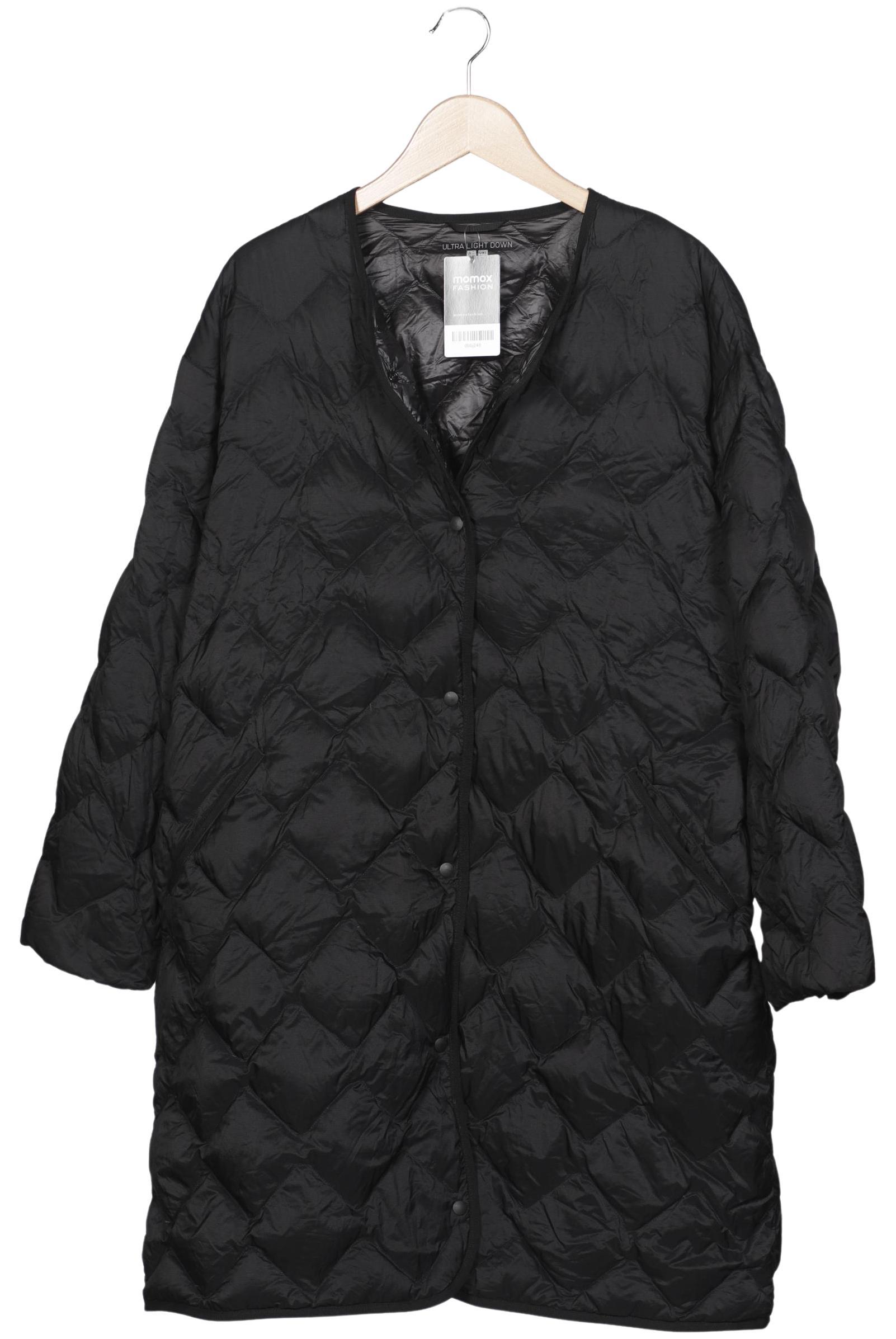 

uniqlo Damen Mantel, schwarz, Gr. 46