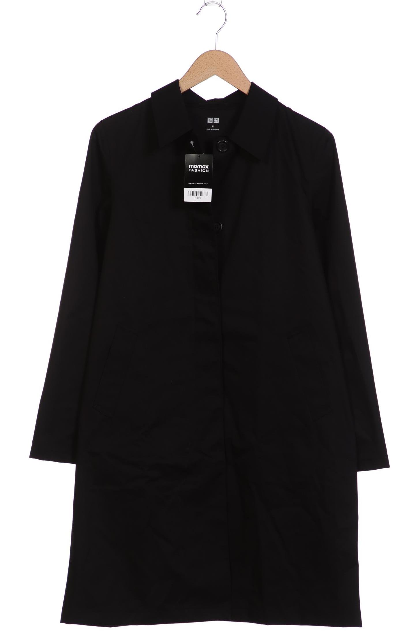 

uniqlo Damen Mantel, schwarz, Gr. 34