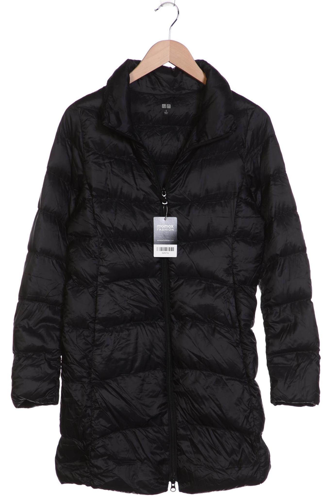 

uniqlo Damen Mantel, schwarz, Gr. 36