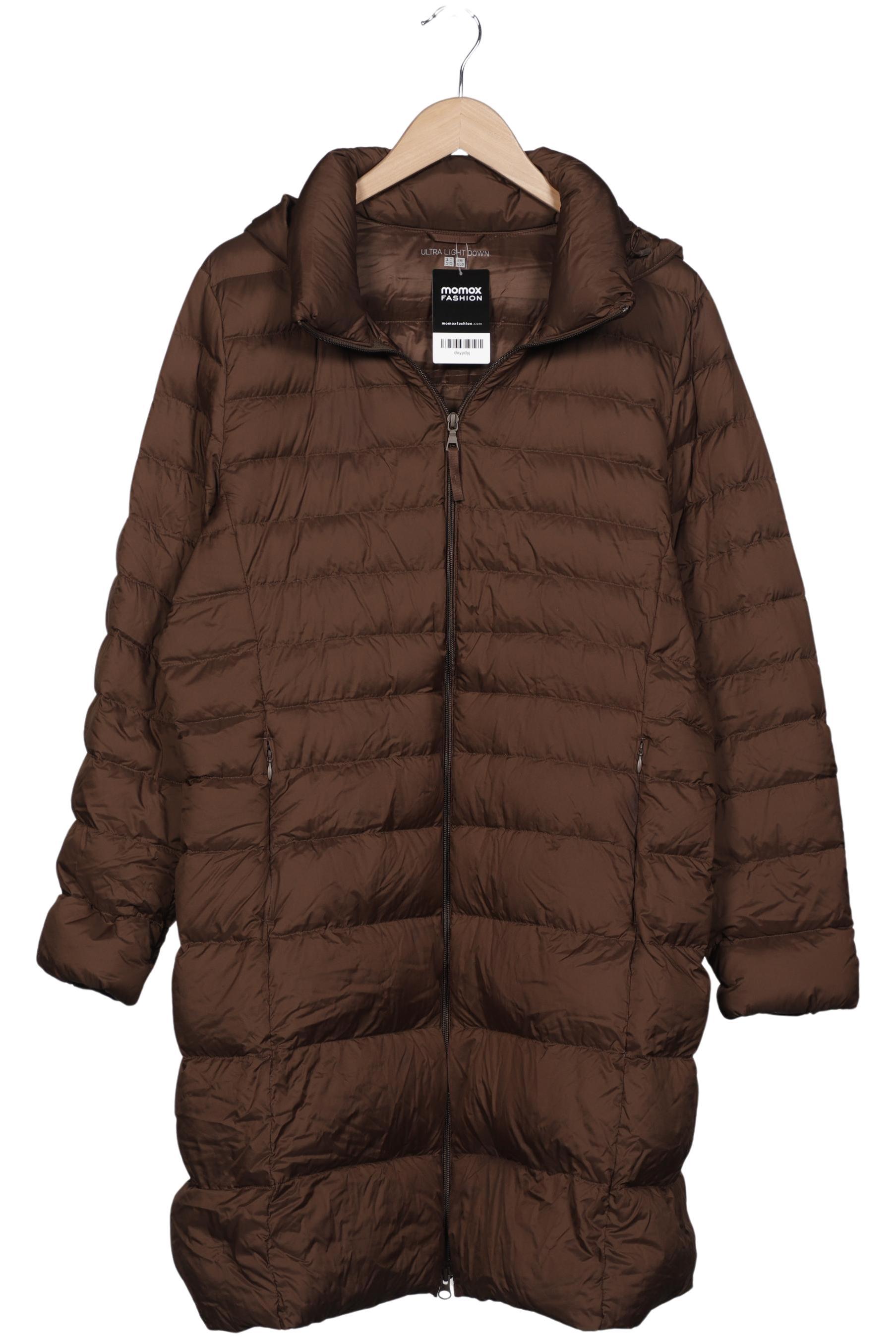 

uniqlo Damen Mantel, braun, Gr. 44