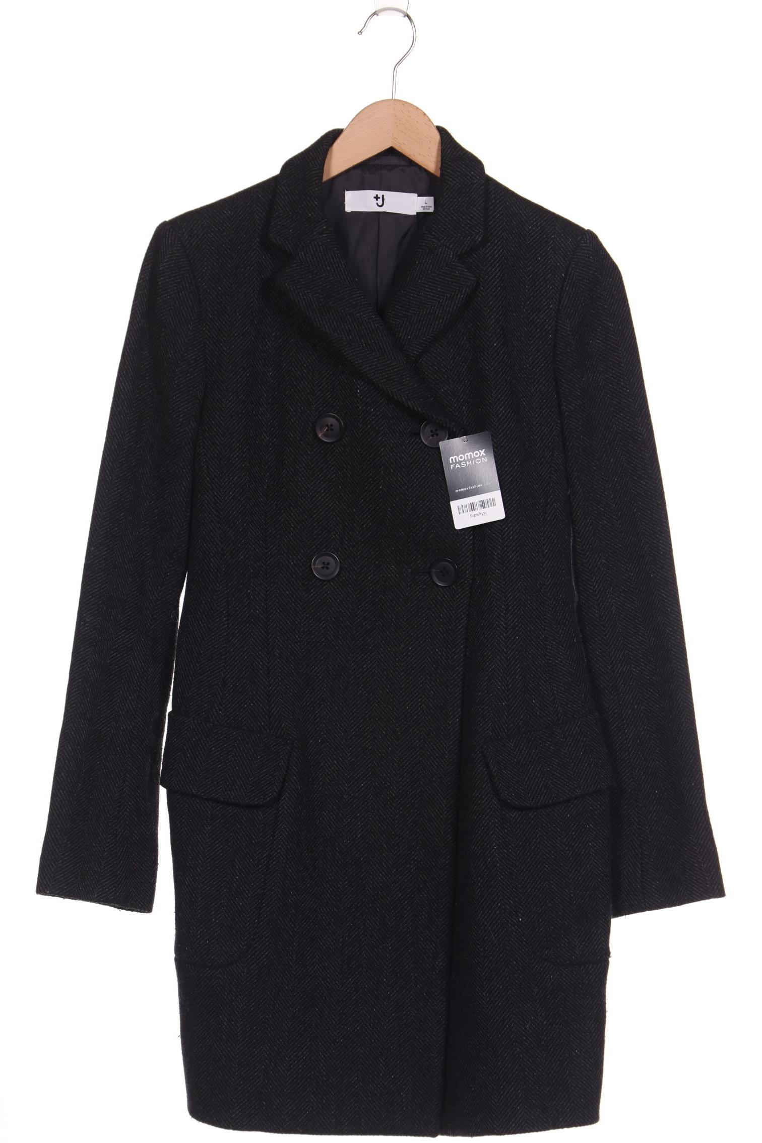 

uniqlo Damen Mantel, schwarz