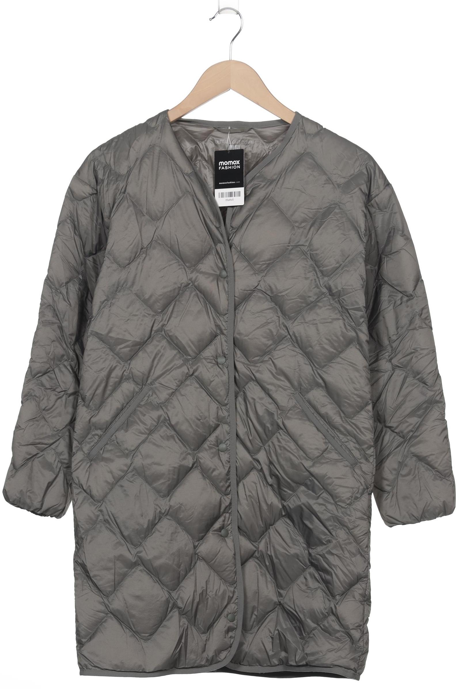 

uniqlo Damen Mantel, grün, Gr. 32