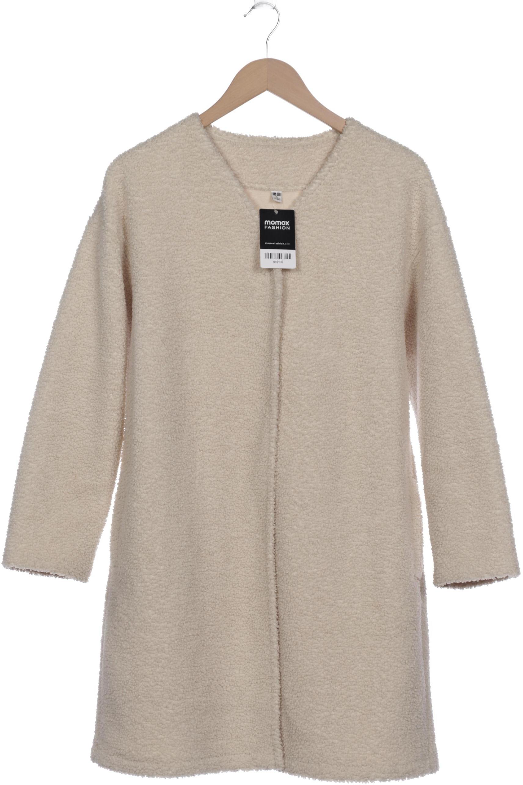 

uniqlo Damen Mantel, cremeweiß