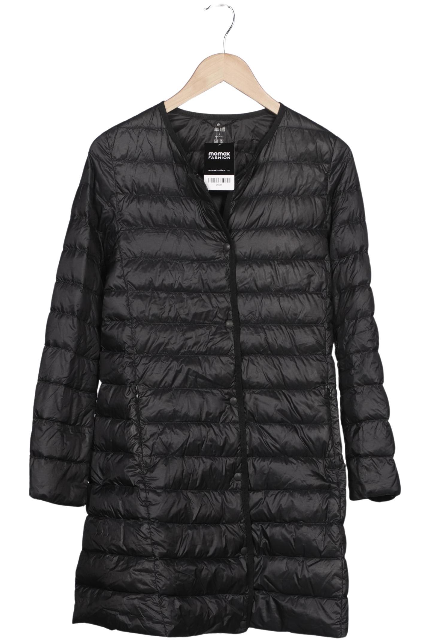 

uniqlo Damen Mantel, schwarz, Gr. 36
