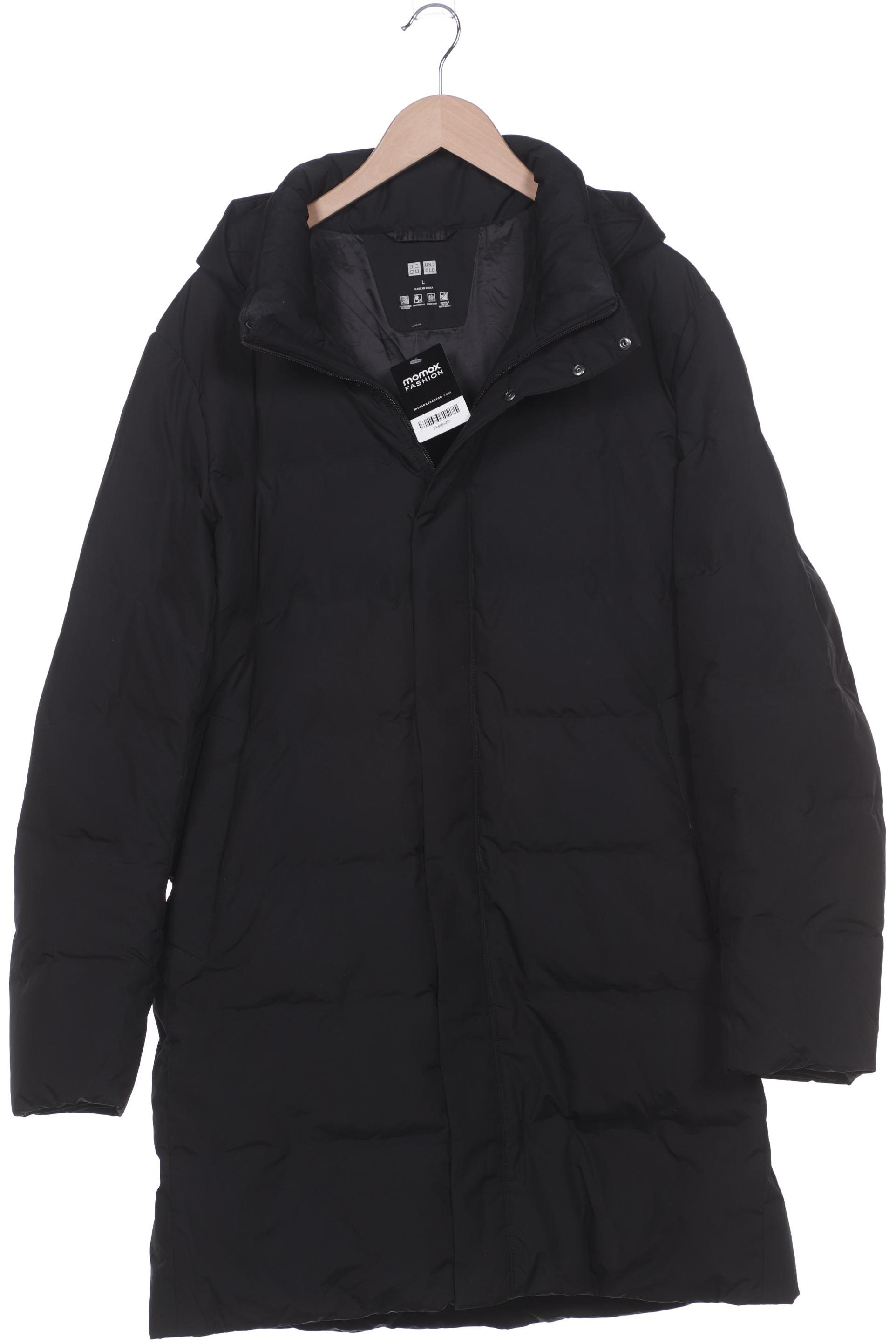 

uniqlo Damen Mantel, schwarz, Gr. 42