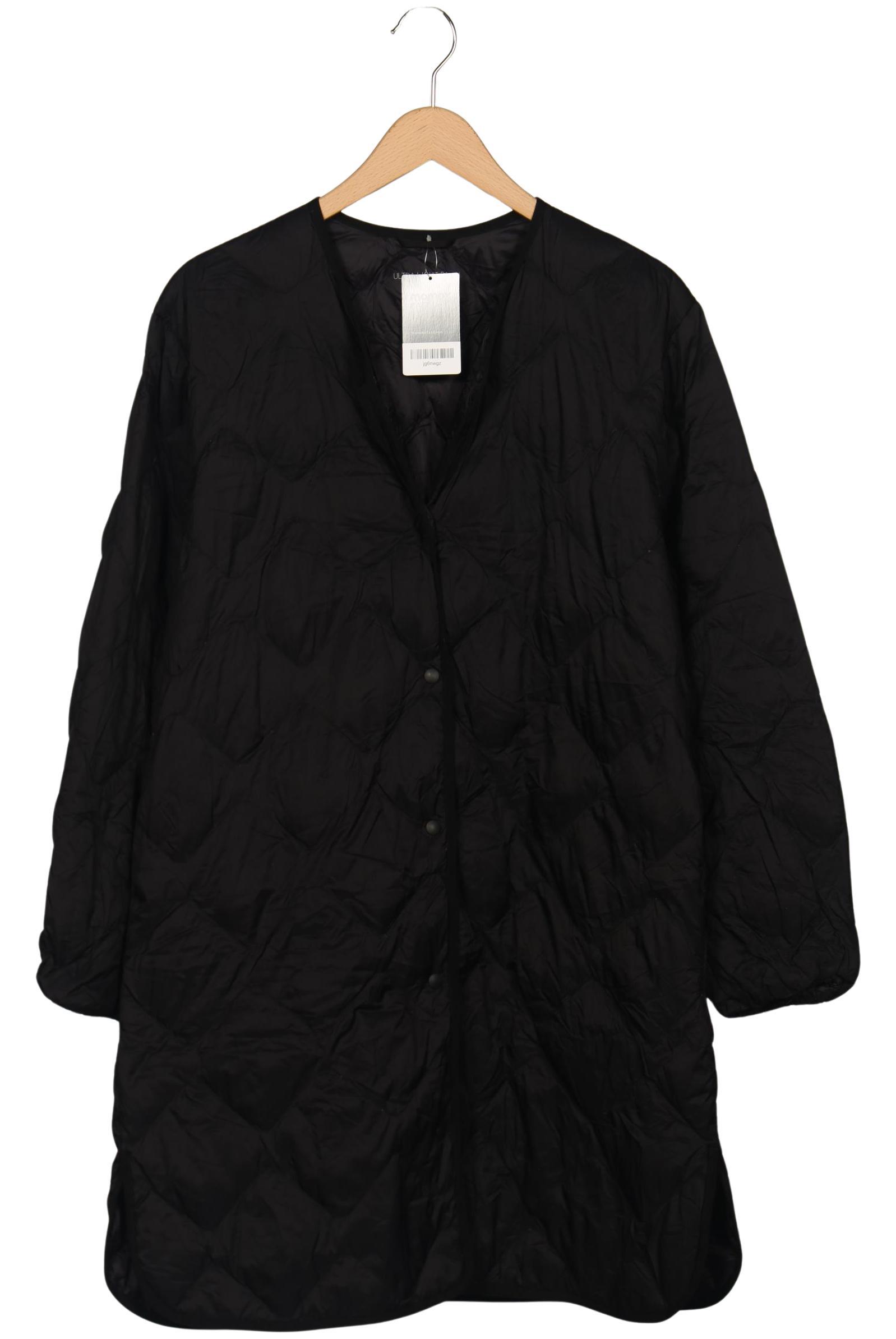 

uniqlo Damen Mantel, schwarz, Gr. 38