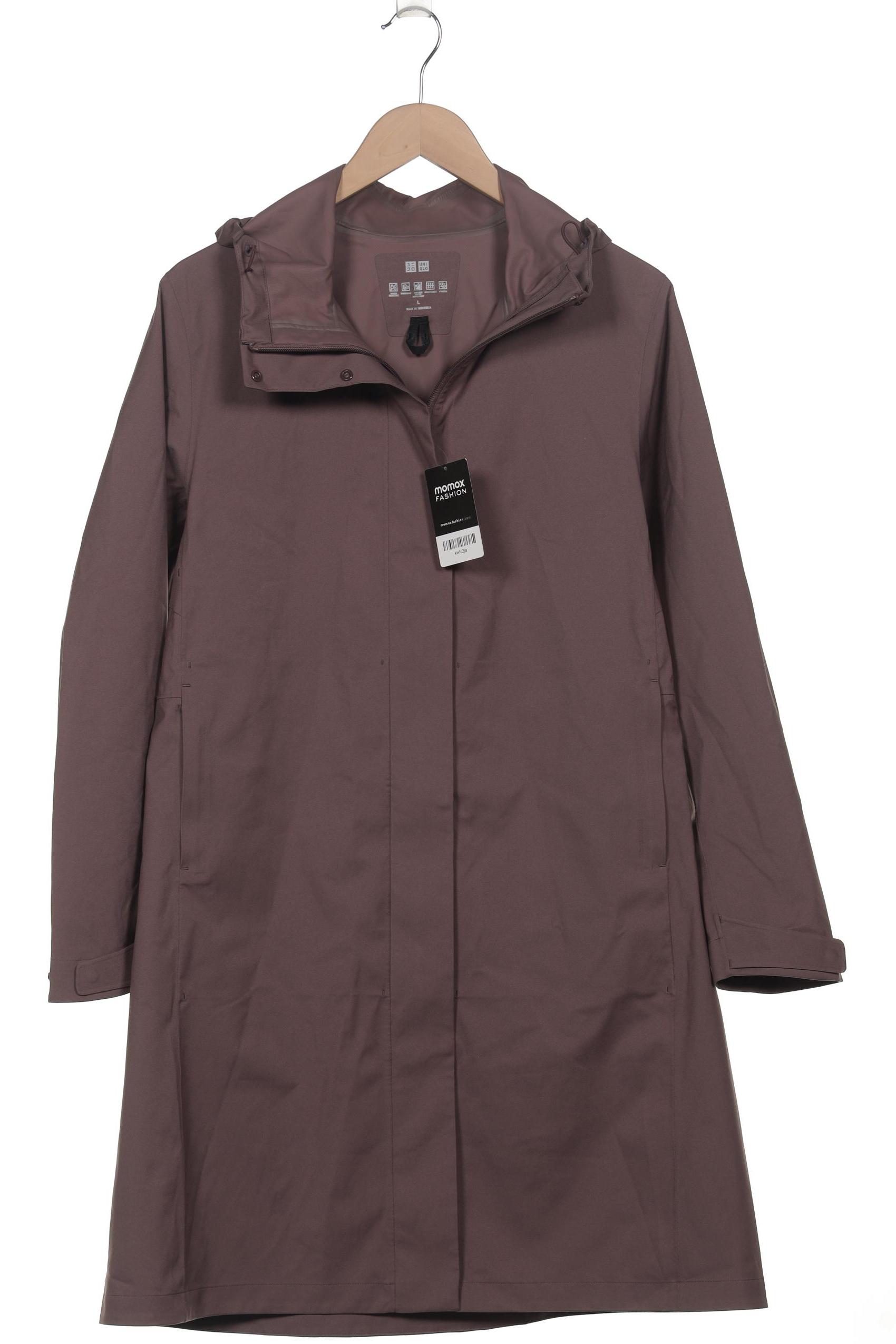 

uniqlo Damen Mantel, braun, Gr. 42