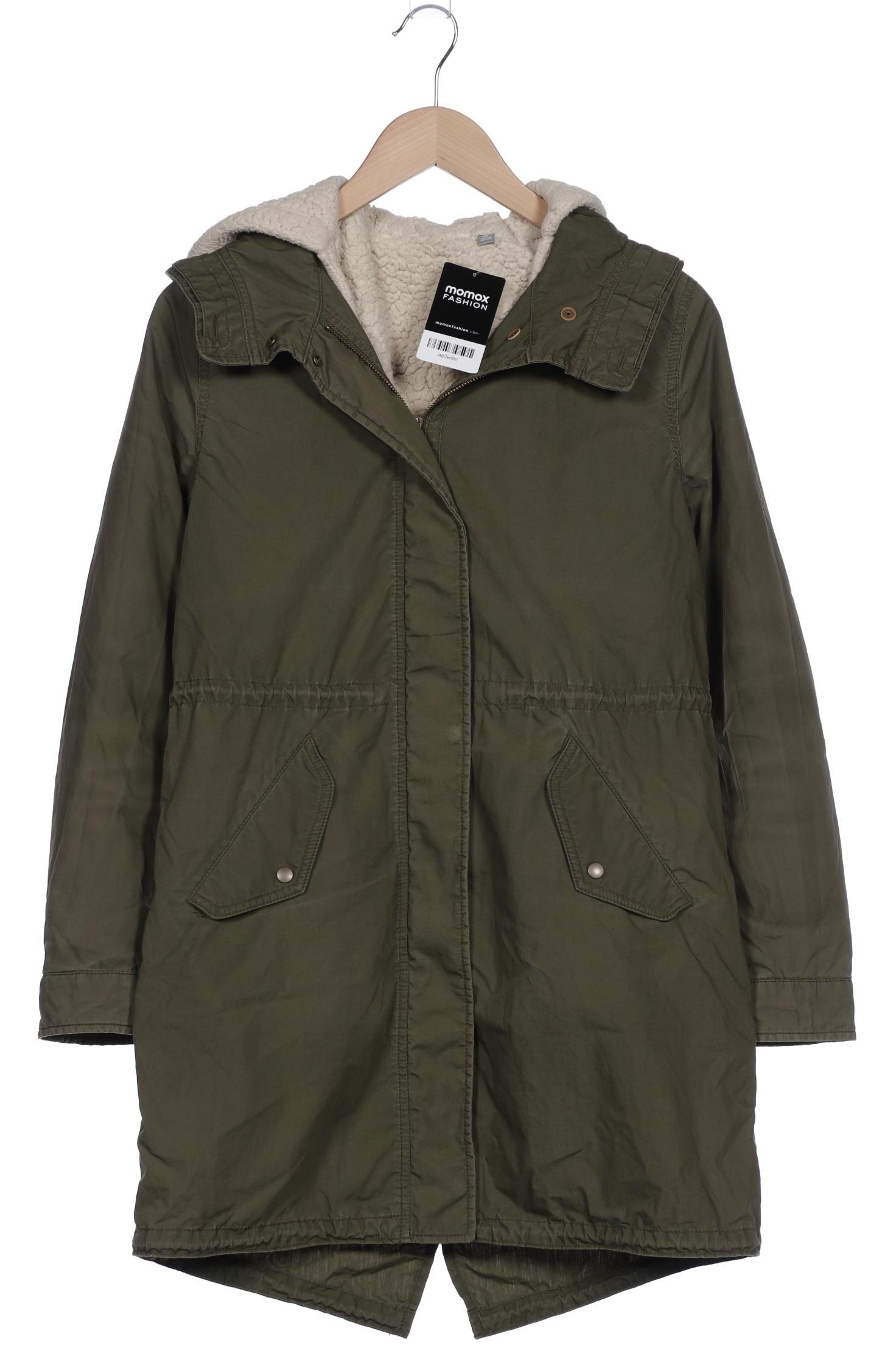 

uniqlo Damen Mantel, grün, Gr. 34
