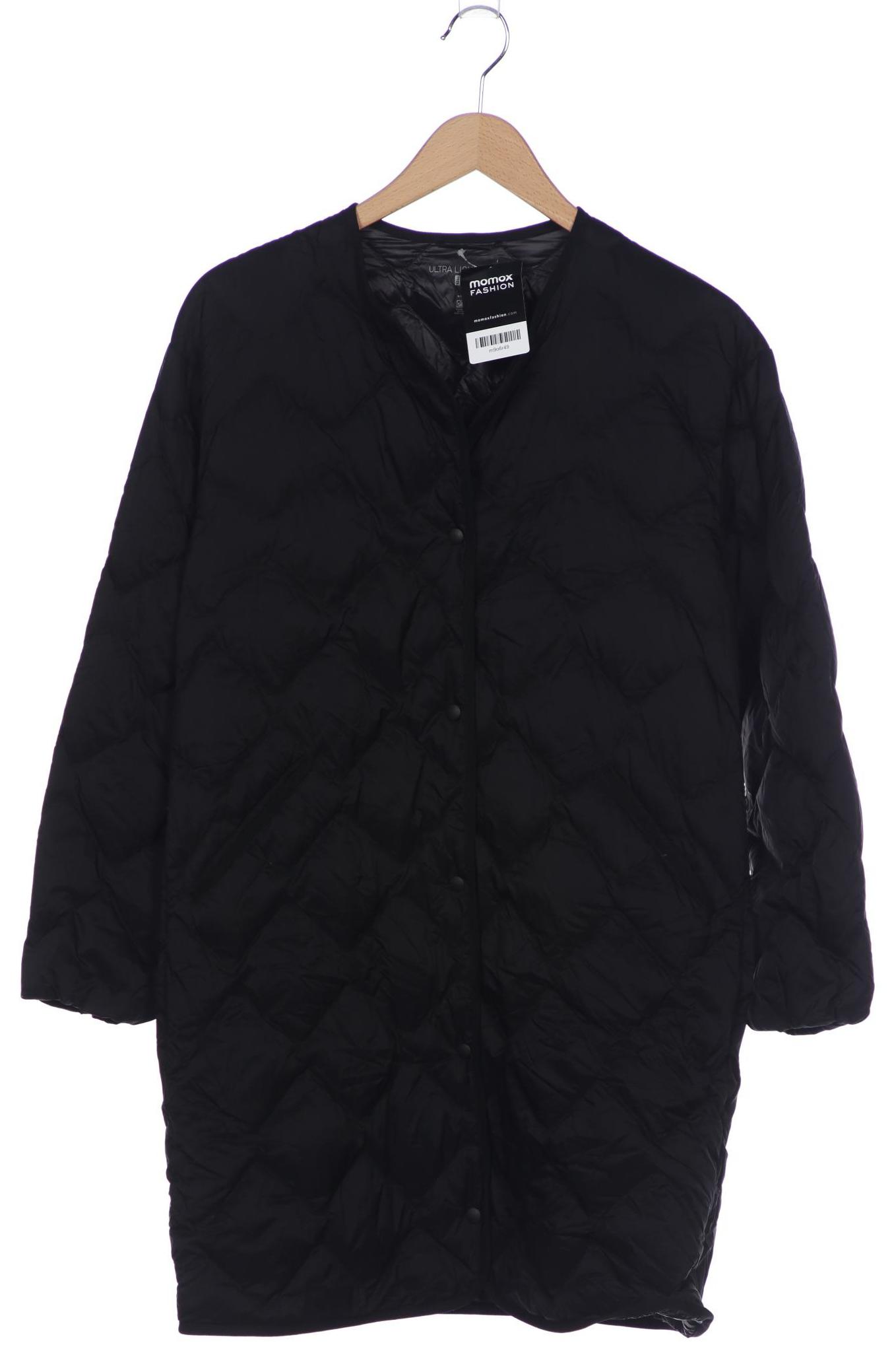 

uniqlo Damen Mantel, schwarz, Gr. 36