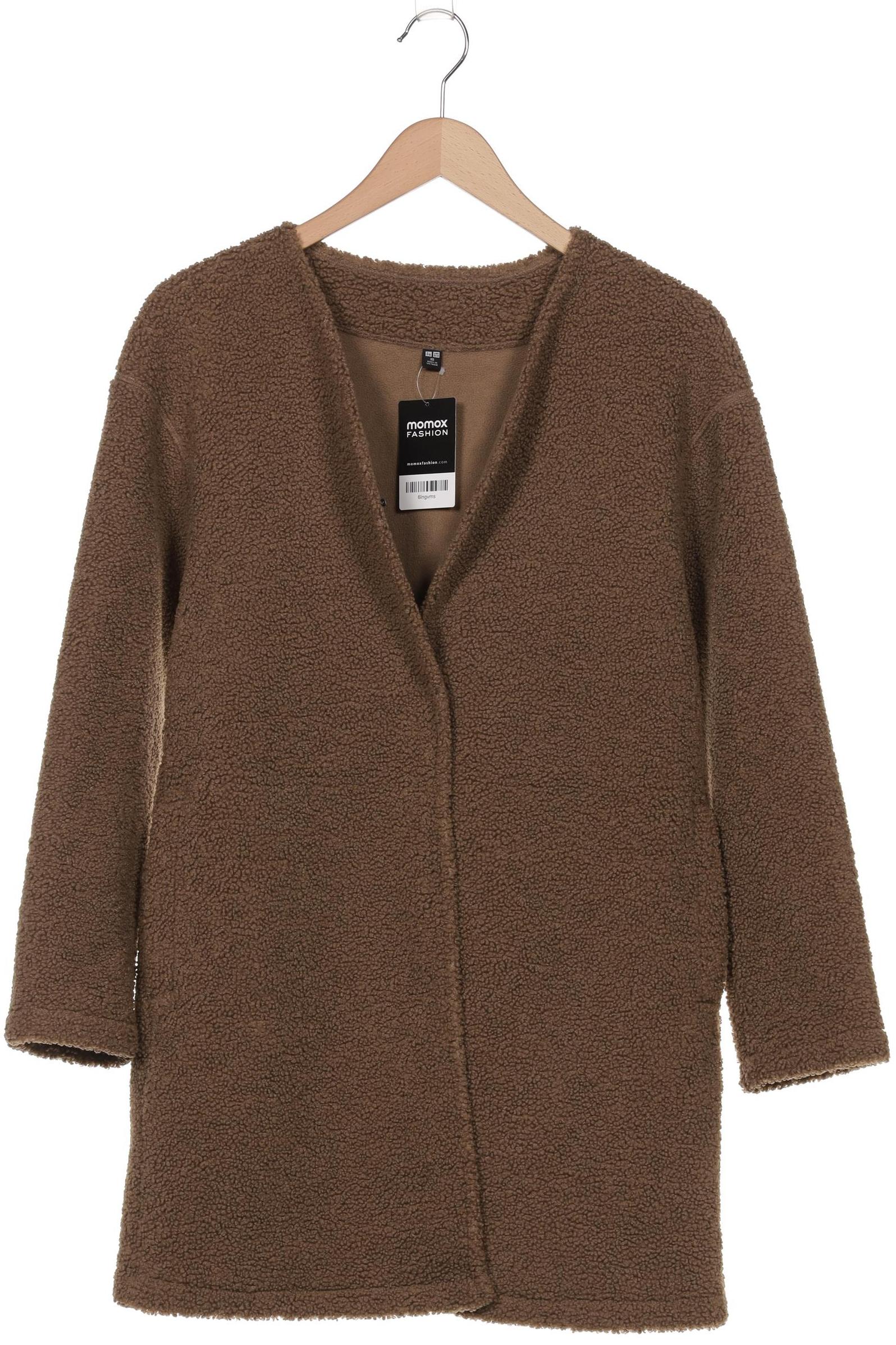

uniqlo Damen Mantel, braun, Gr. 34