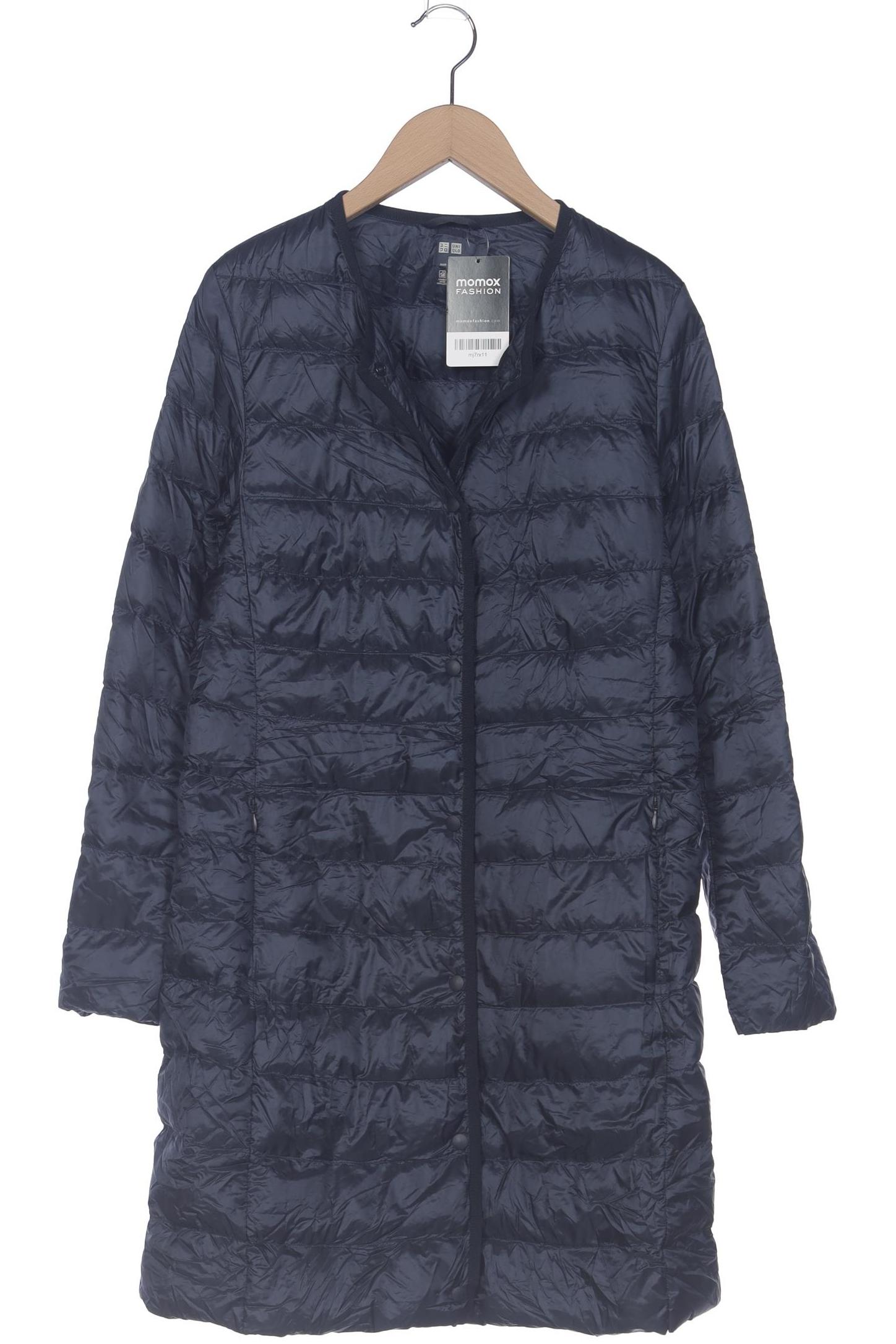 

uniqlo Damen Mantel, blau, Gr. 38