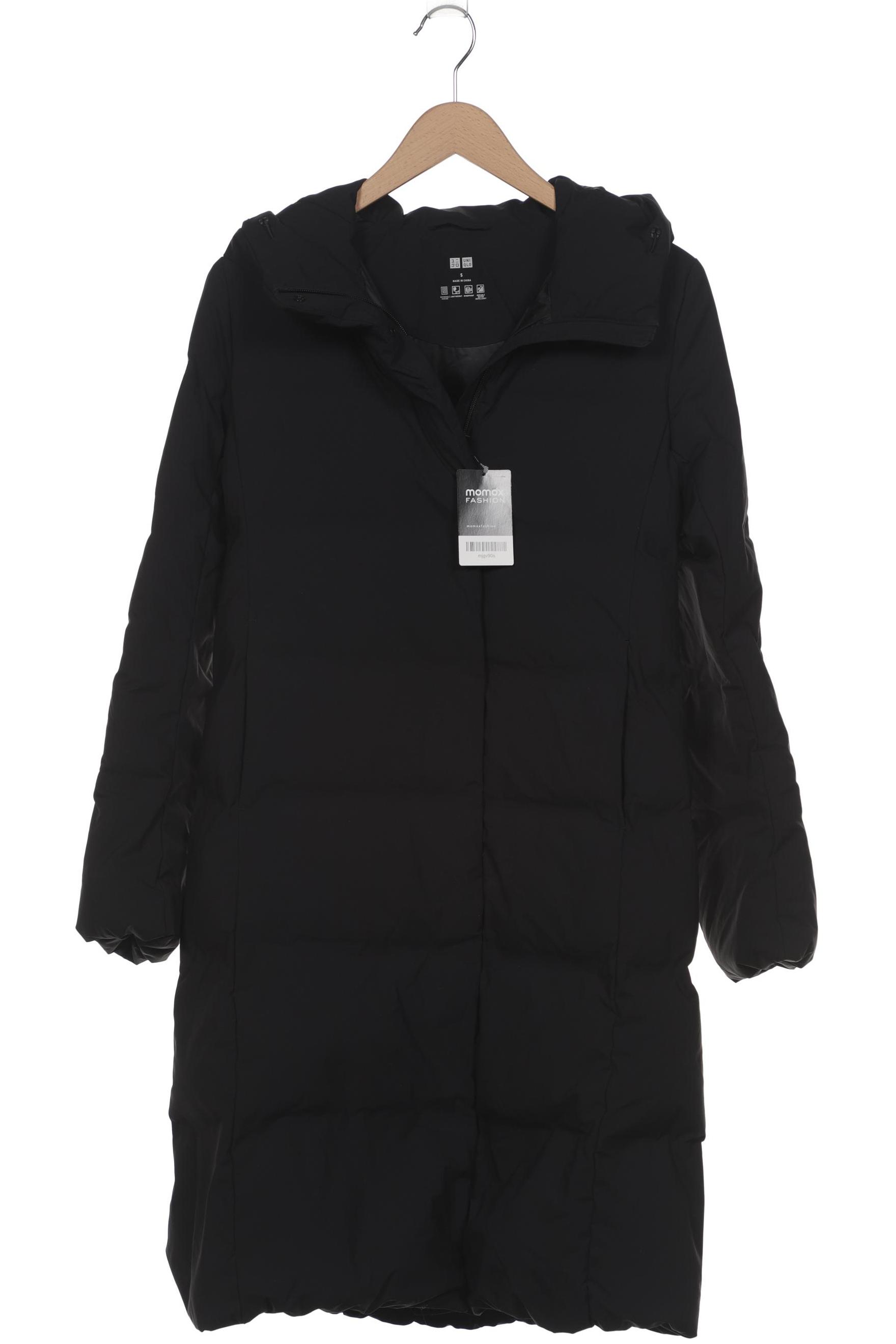 

uniqlo Damen Mantel, schwarz, Gr. 36