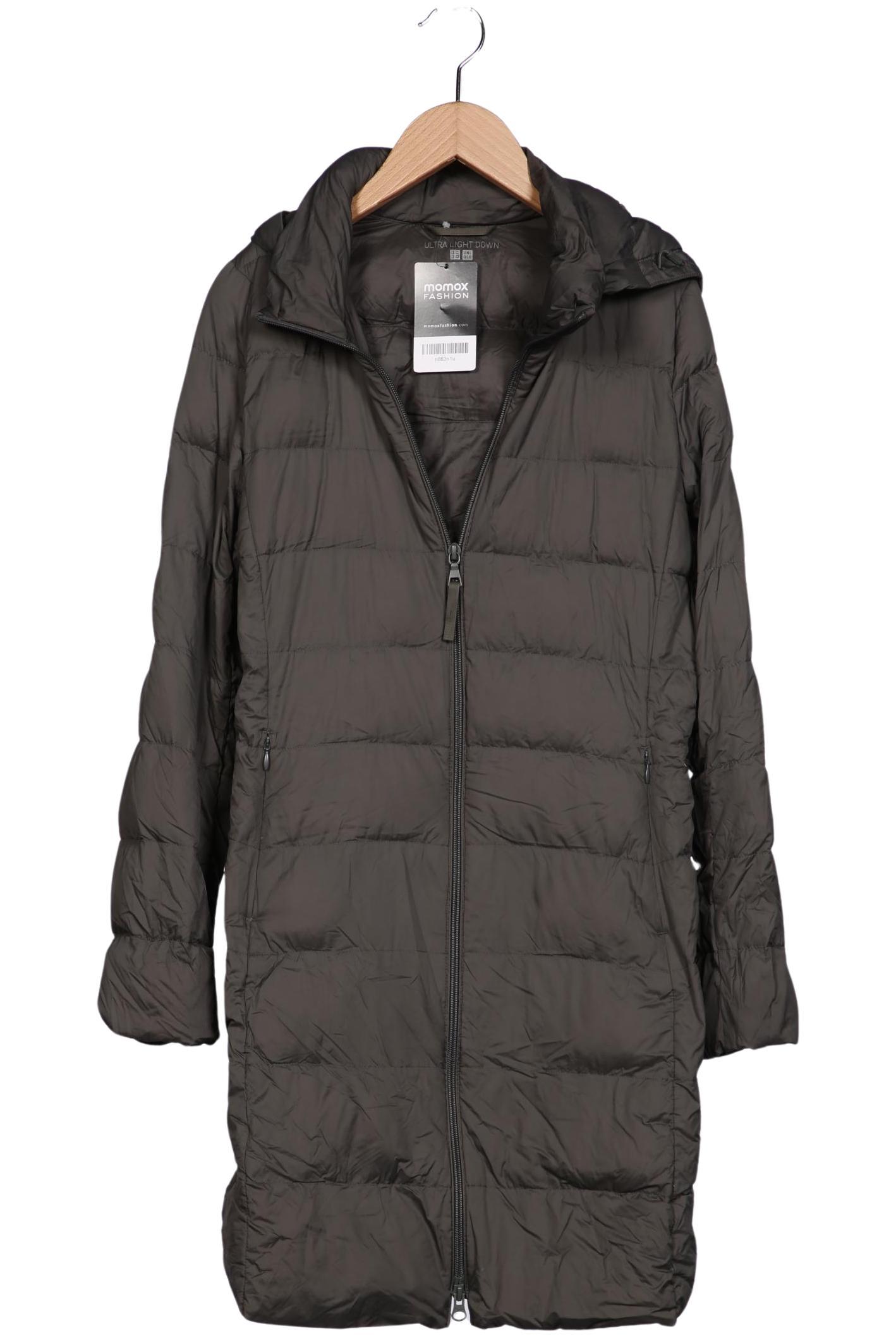 

uniqlo Damen Mantel, grün, Gr. 34