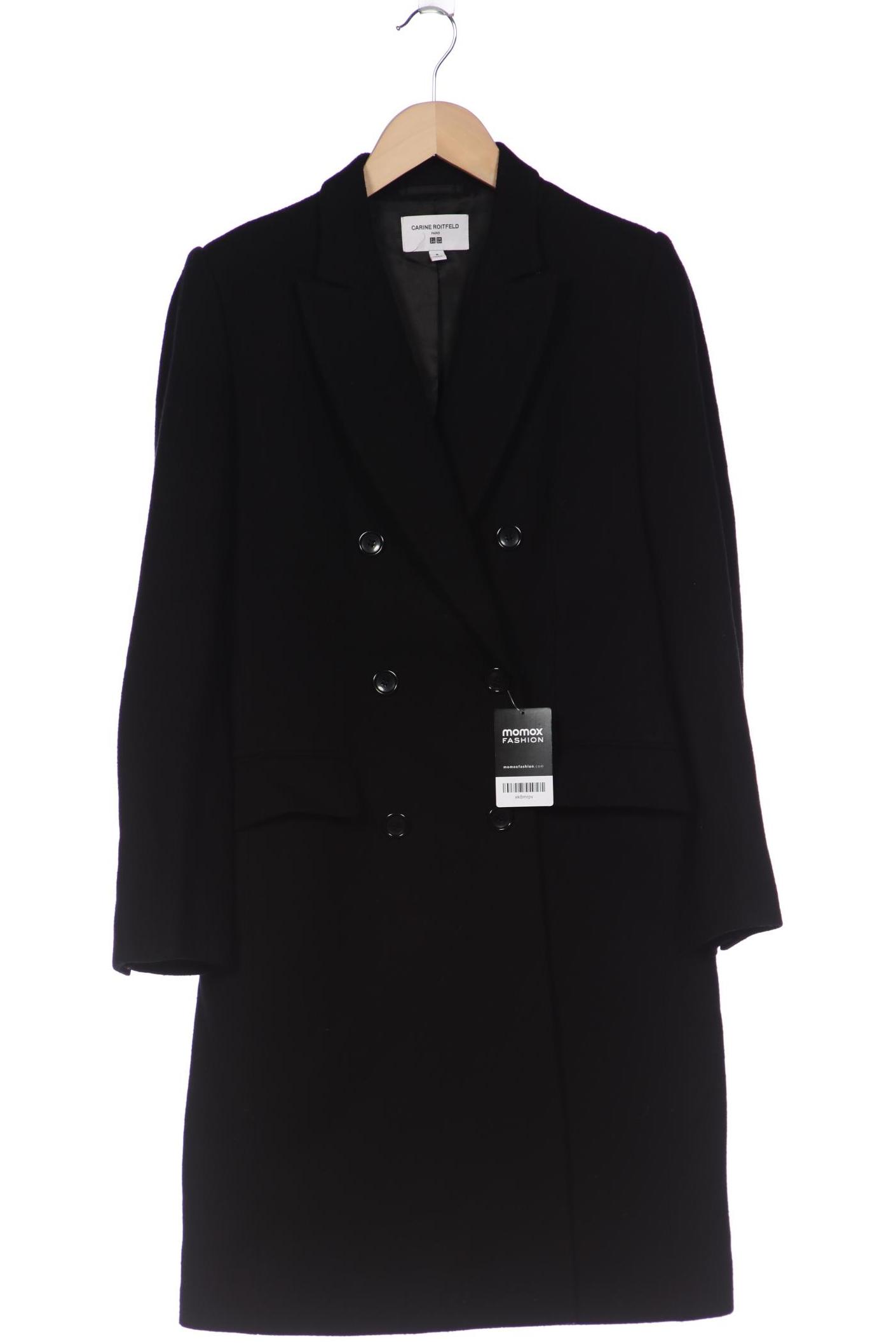 

uniqlo Damen Mantel, schwarz