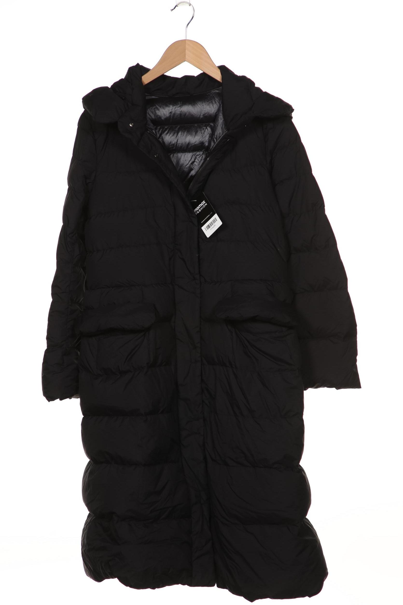 

uniqlo Damen Mantel, schwarz, Gr. 38