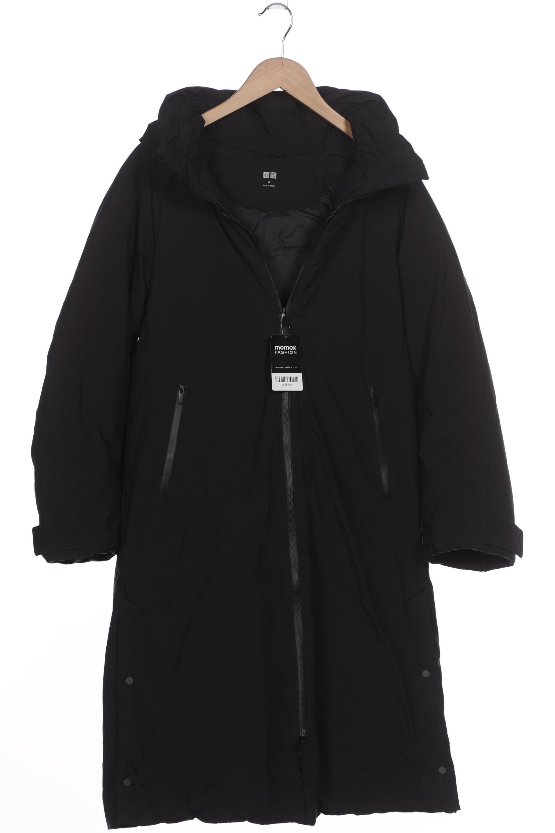 

uniqlo Damen Mantel, schwarz, Gr. 38