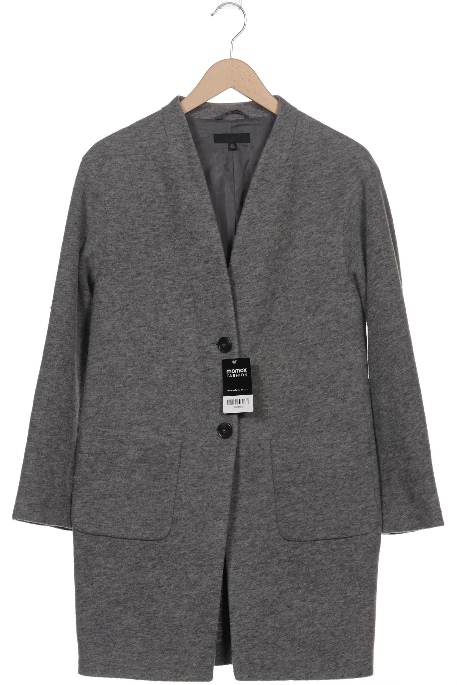 

uniqlo Damen Mantel, grau, Gr. 34