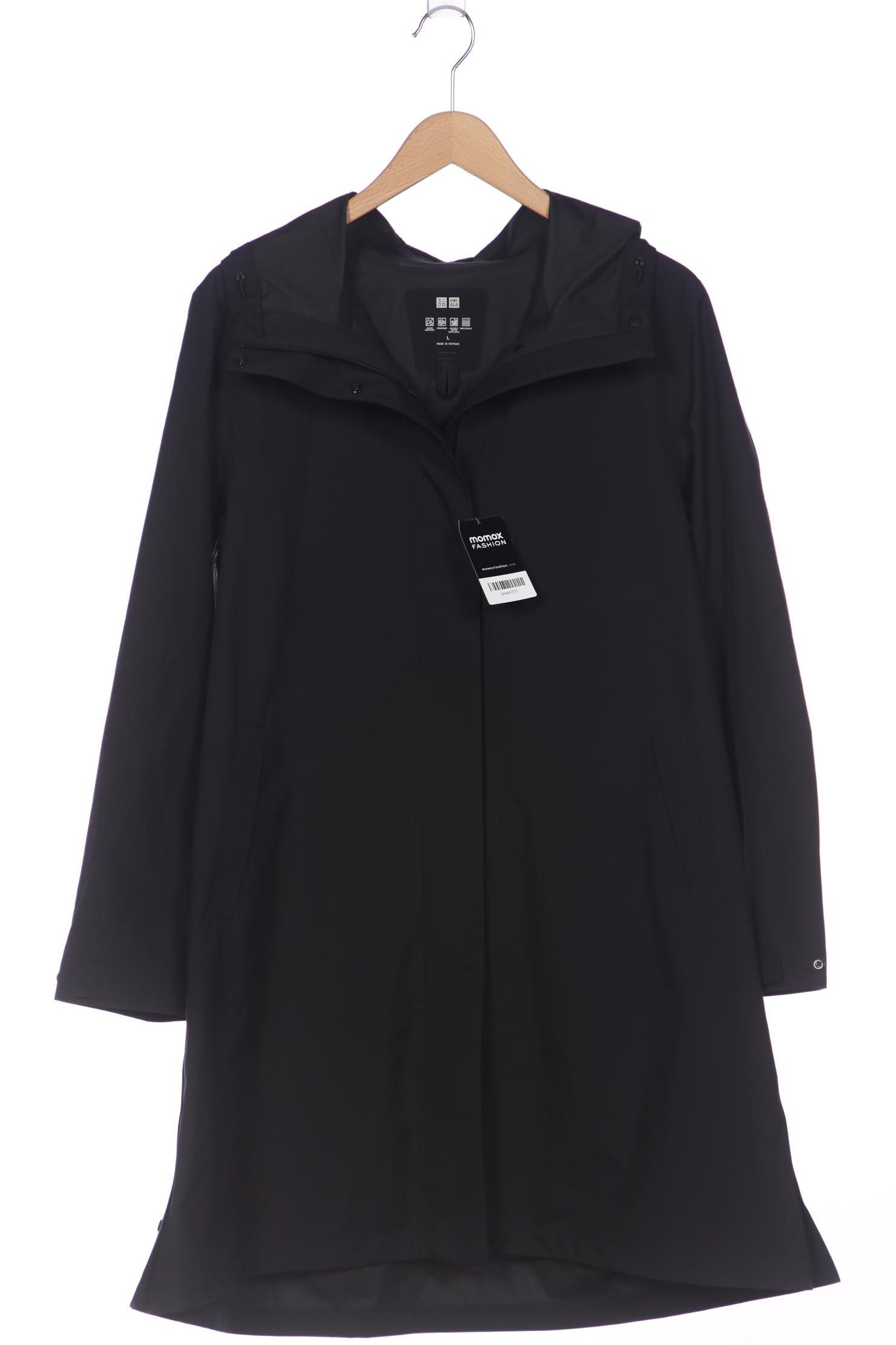 

uniqlo Damen Mantel, schwarz, Gr. 42