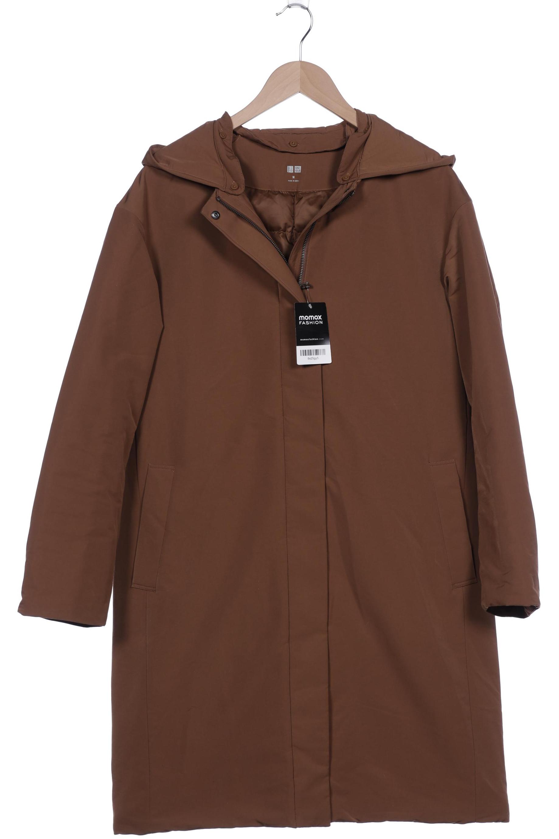 

uniqlo Damen Mantel, braun, Gr. 38