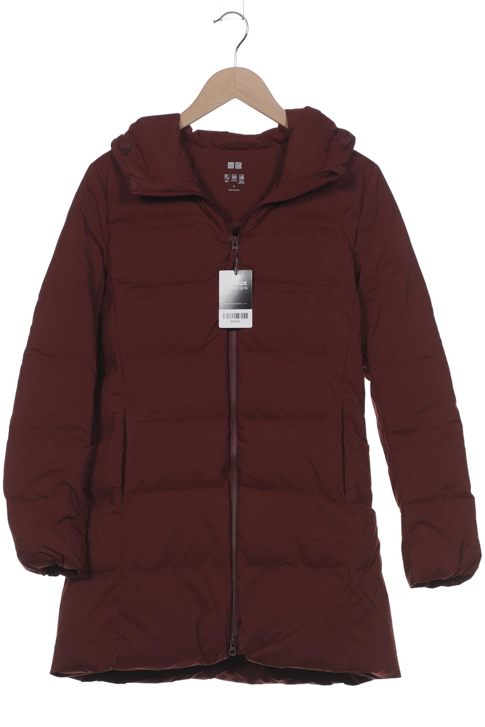 

uniqlo Damen Mantel, bordeaux, Gr. 36