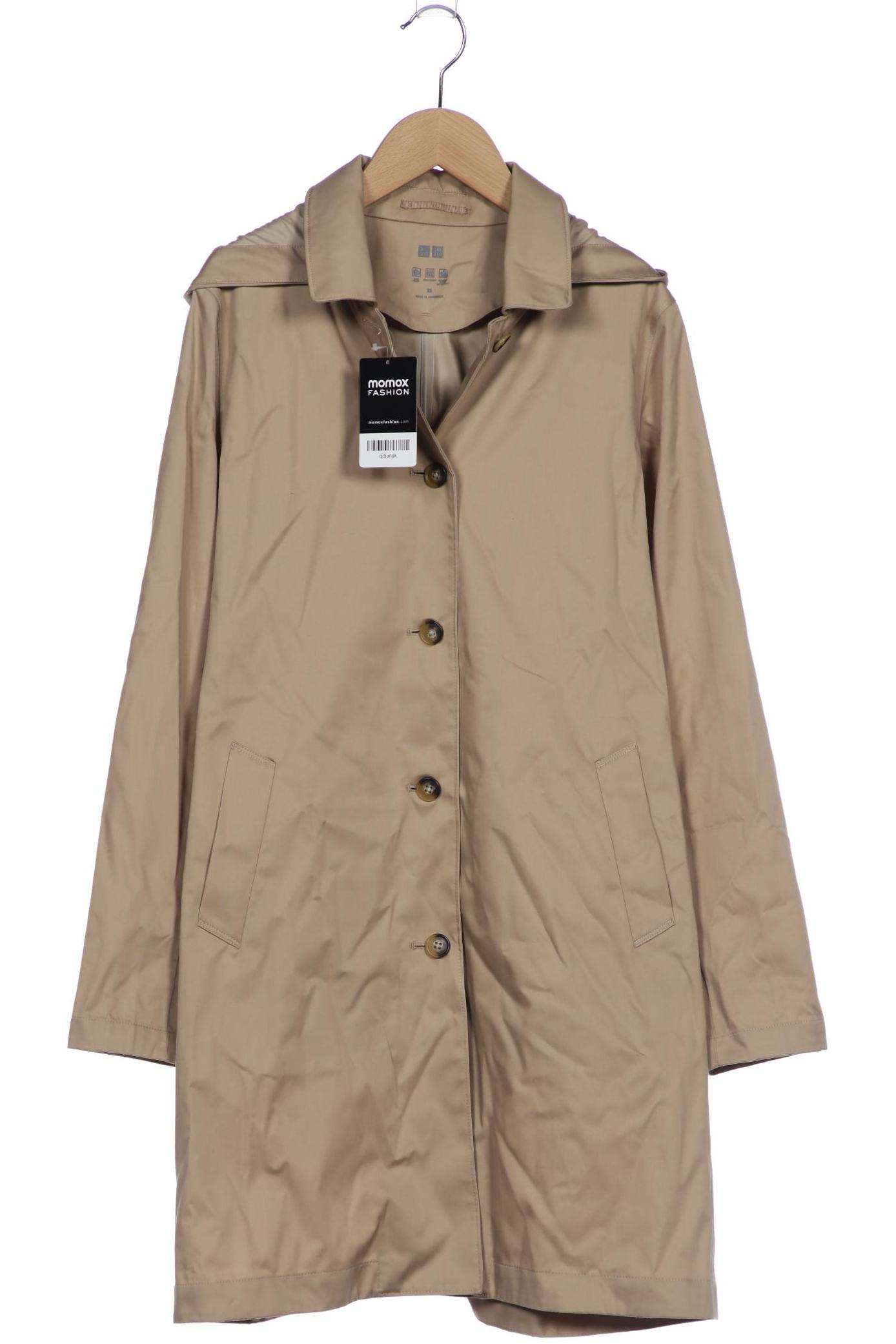 

uniqlo Damen Mantel, beige, Gr. 34