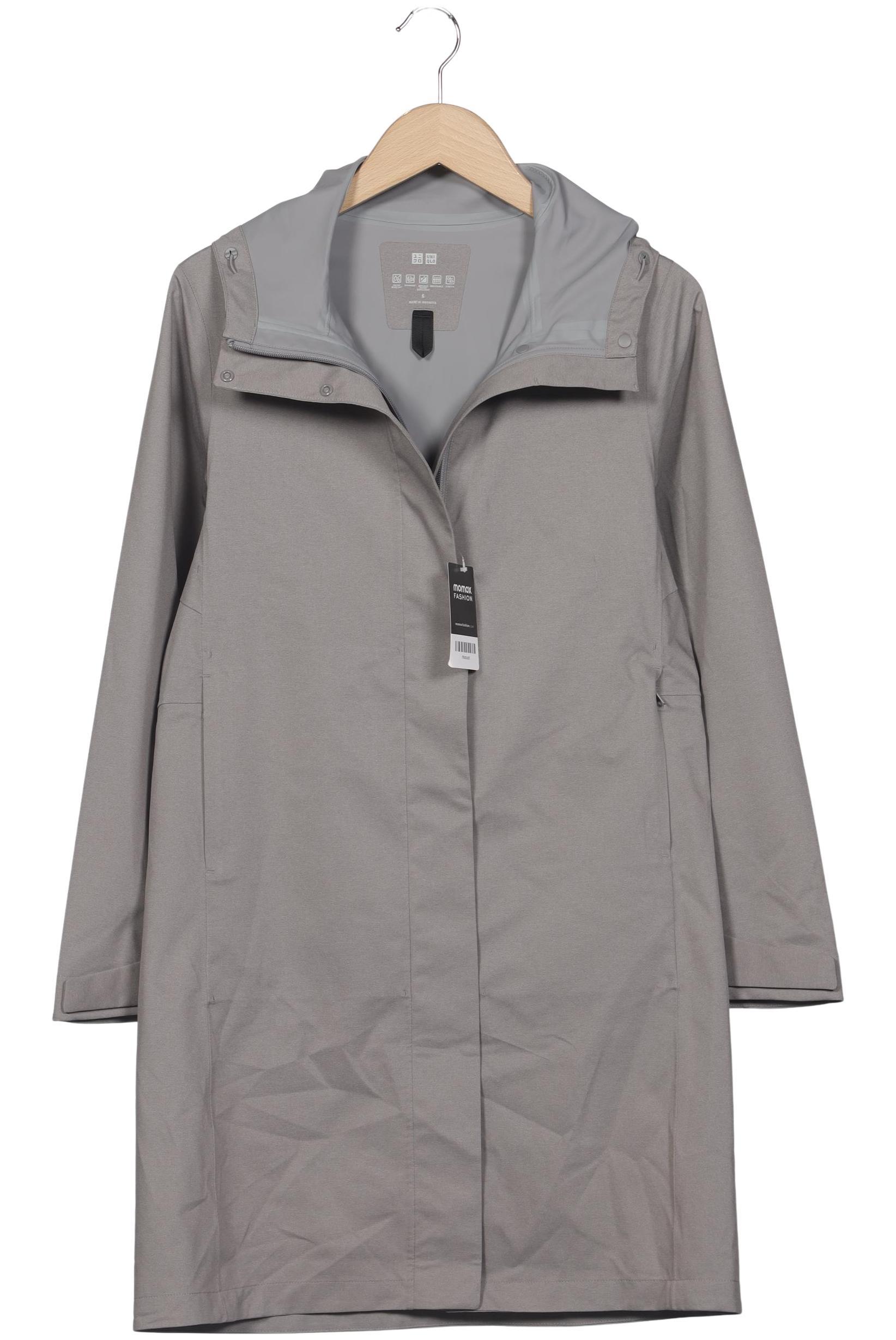

uniqlo Damen Mantel, grau, Gr. 36