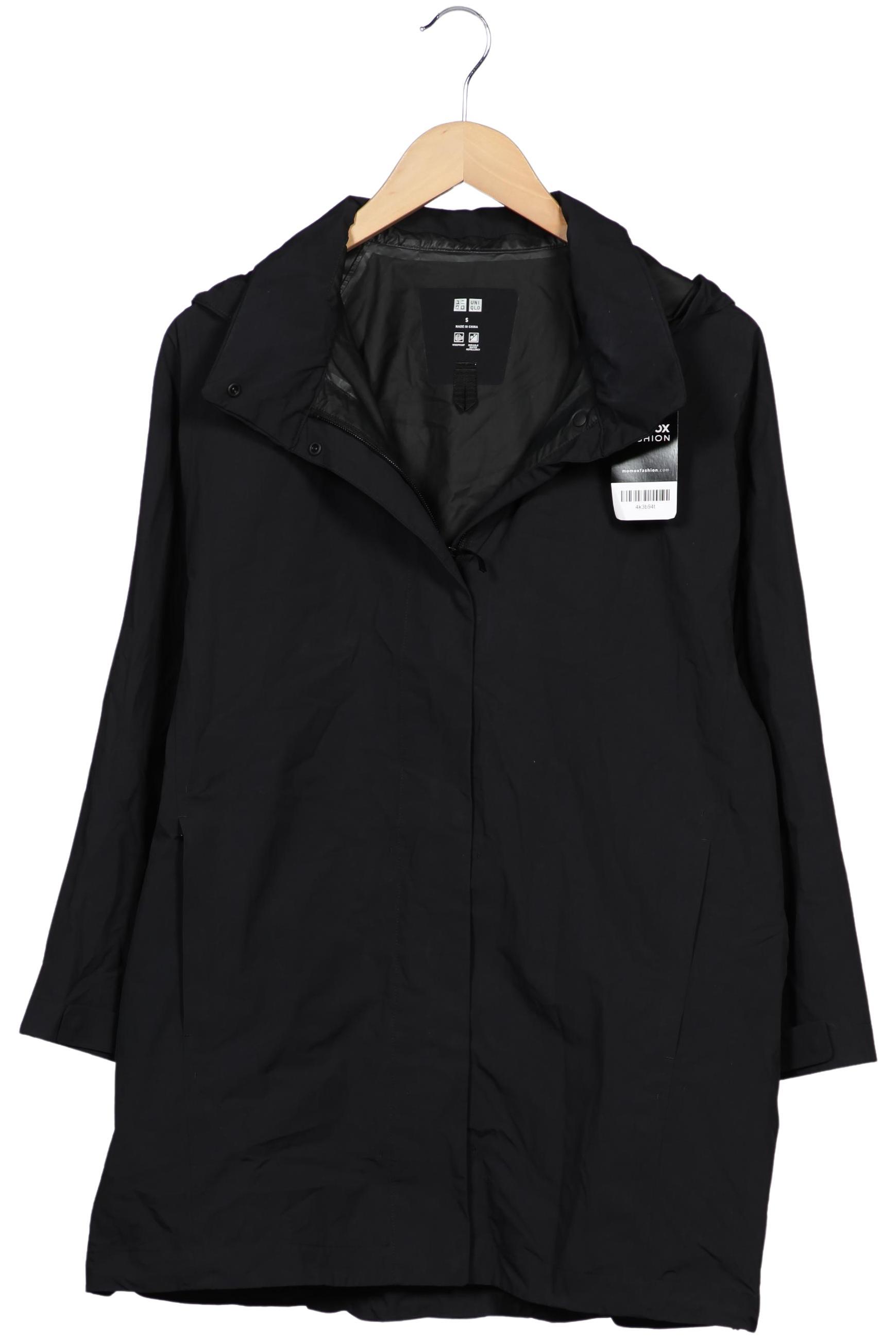 

uniqlo Damen Mantel, schwarz, Gr. 36