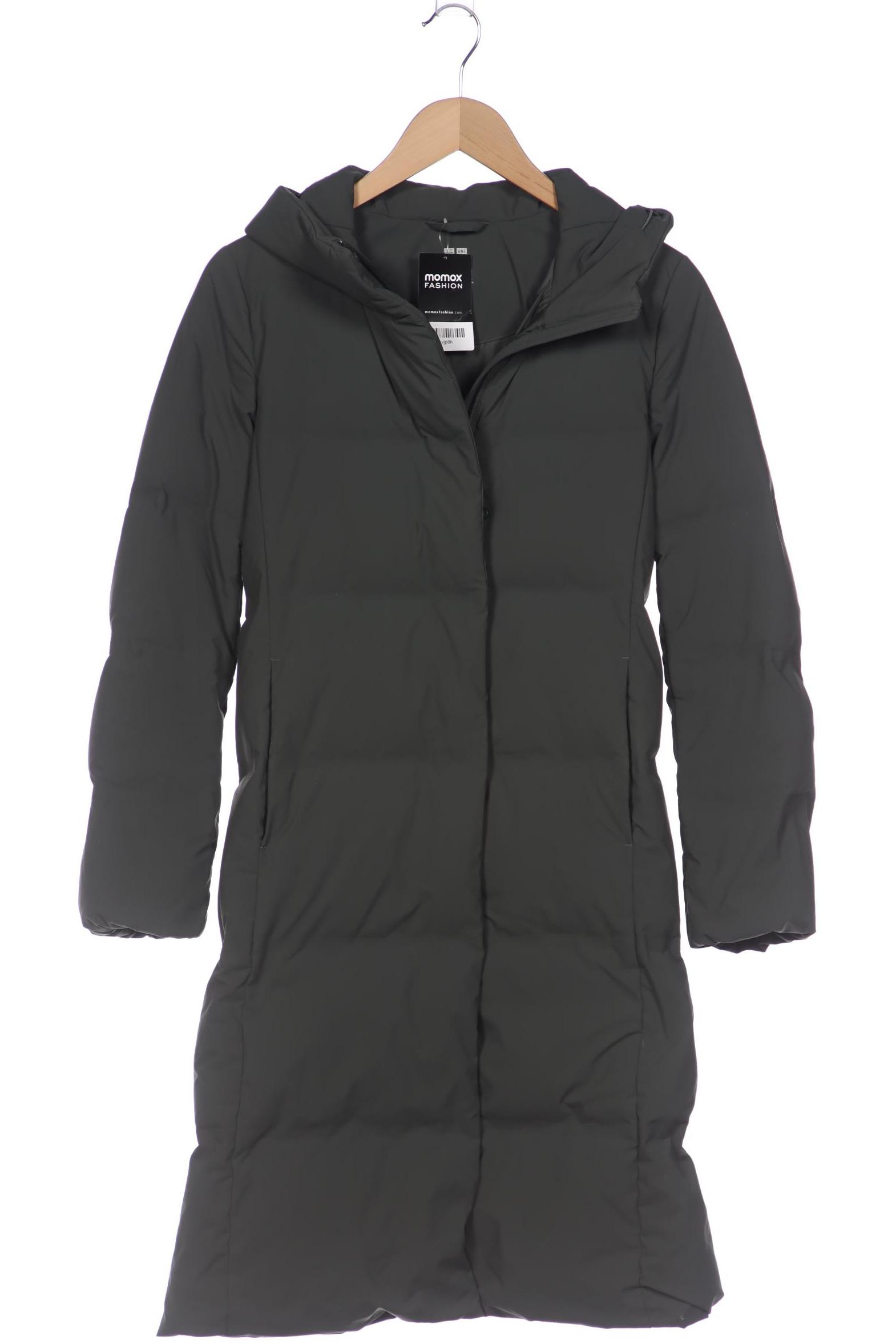 

uniqlo Damen Mantel, grün, Gr. 34