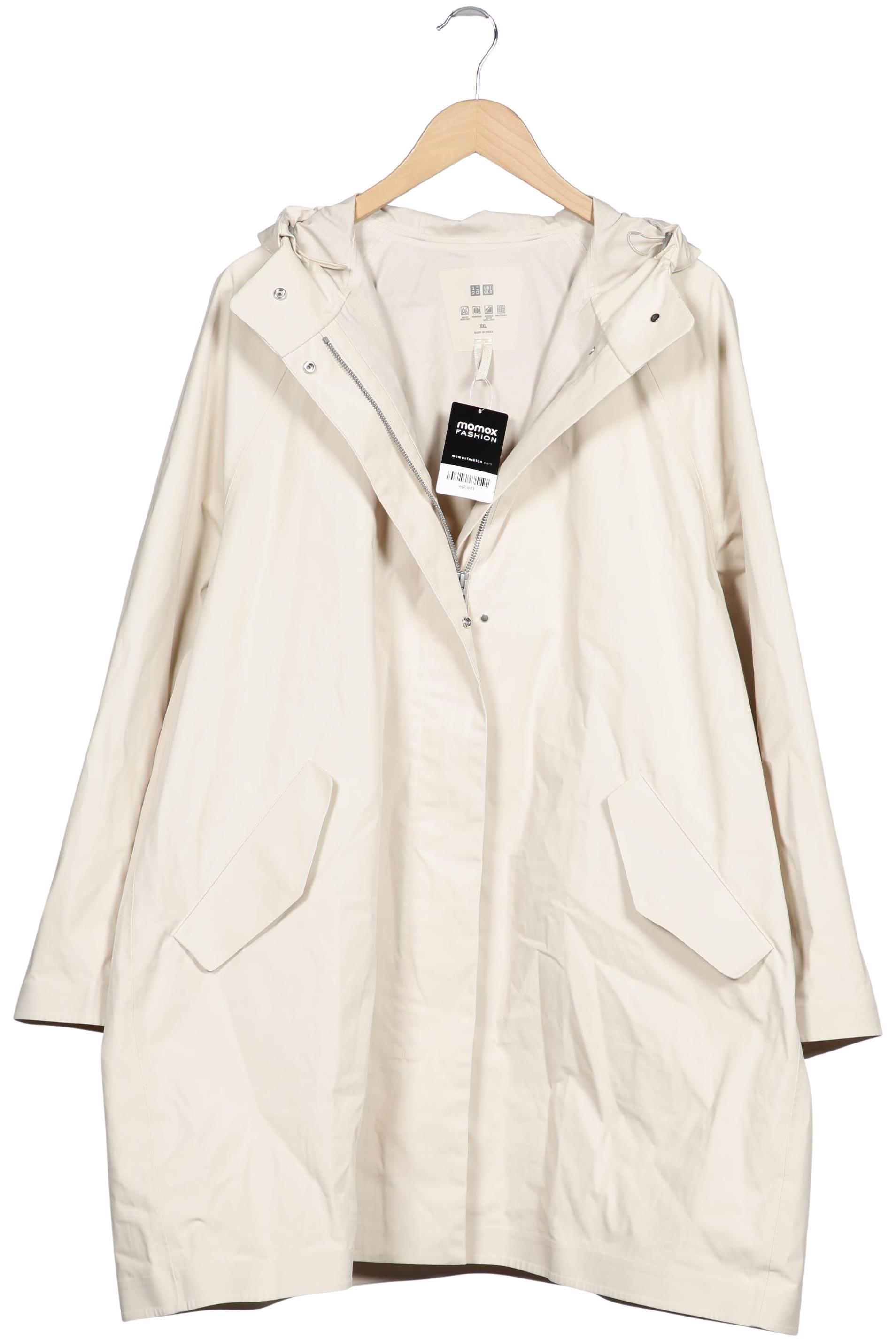 

uniqlo Damen Mantel, cremeweiß, Gr. 46