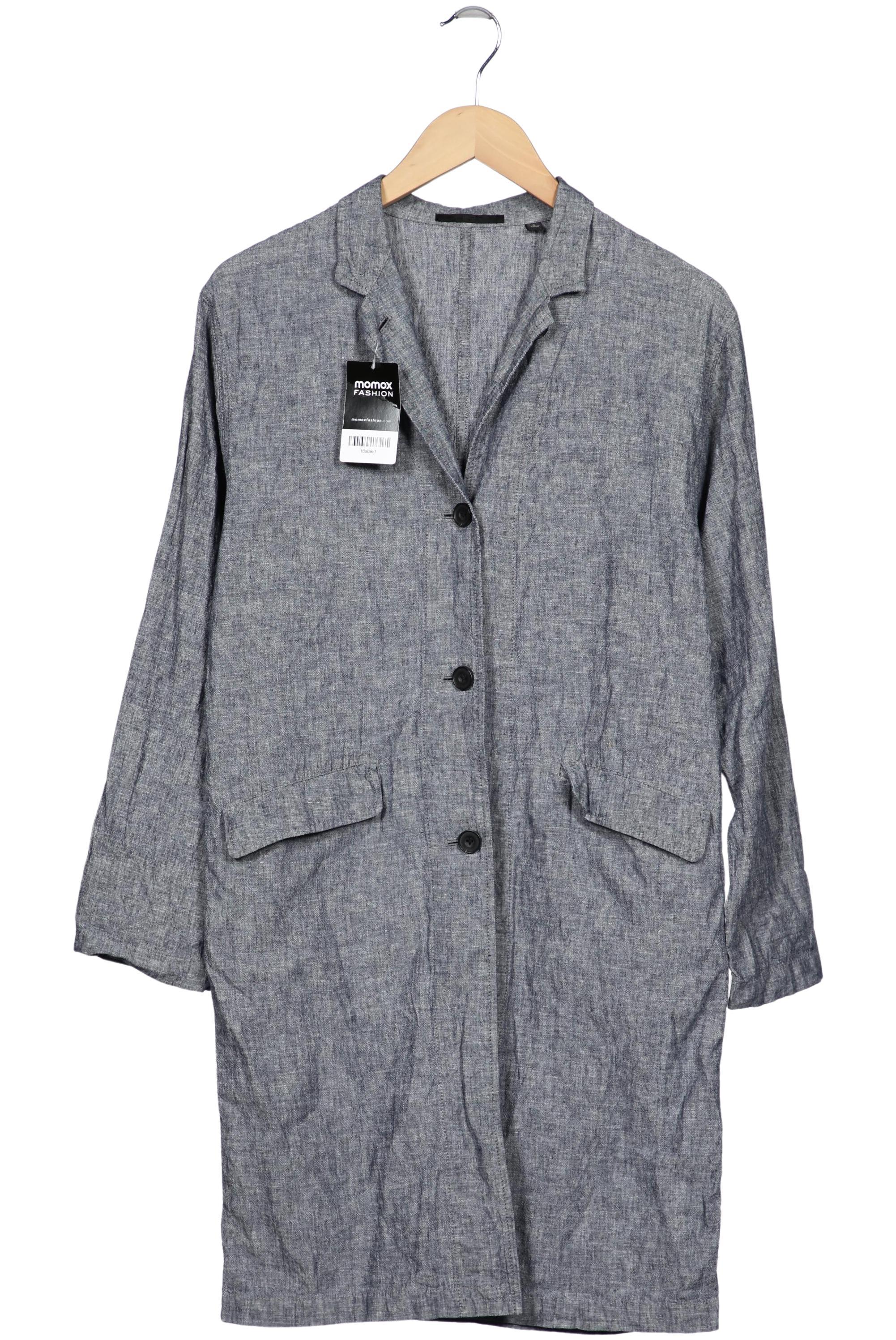 

uniqlo Damen Mantel, blau, Gr. 36