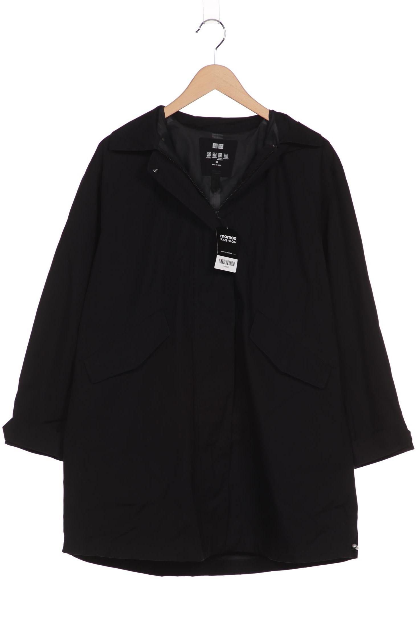 

uniqlo Damen Mantel, schwarz