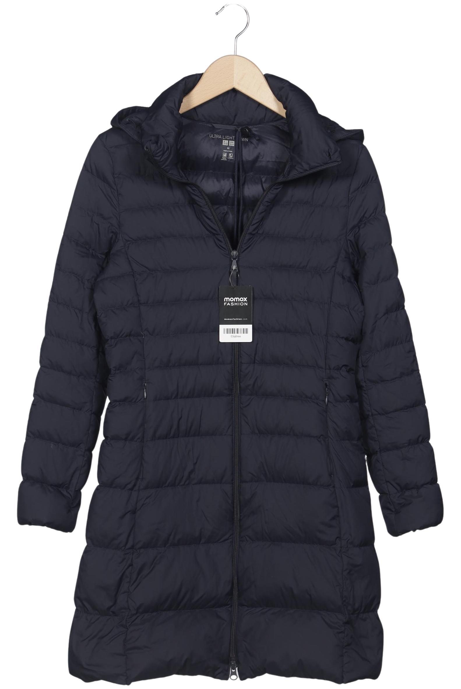 

uniqlo Damen Mantel, marineblau, Gr. 34