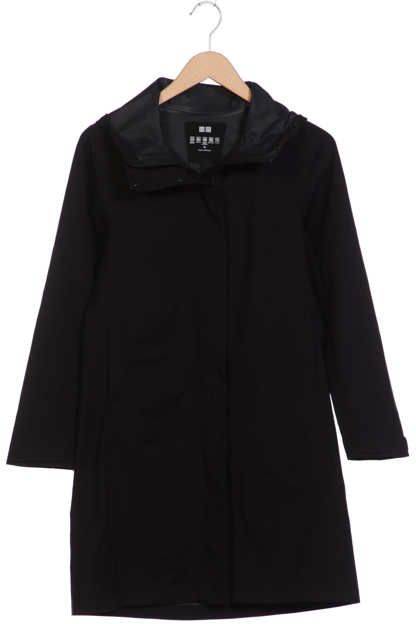 

uniqlo Damen Mantel, schwarz