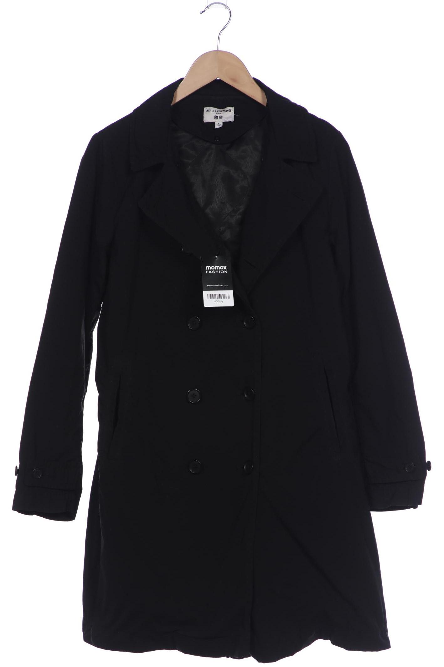 

uniqlo Damen Mantel, schwarz, Gr. 38
