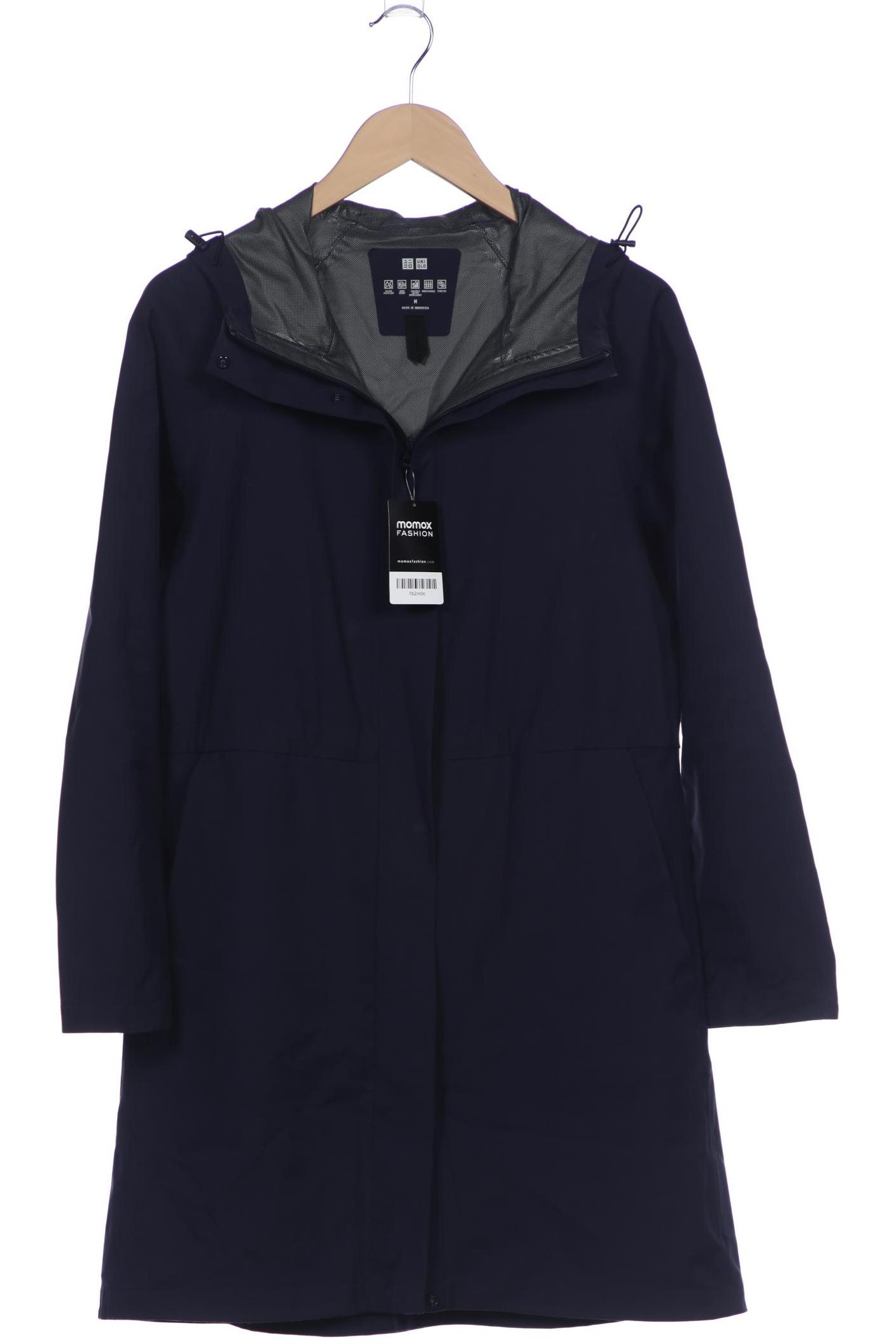 

uniqlo Damen Mantel, marineblau, Gr. 38