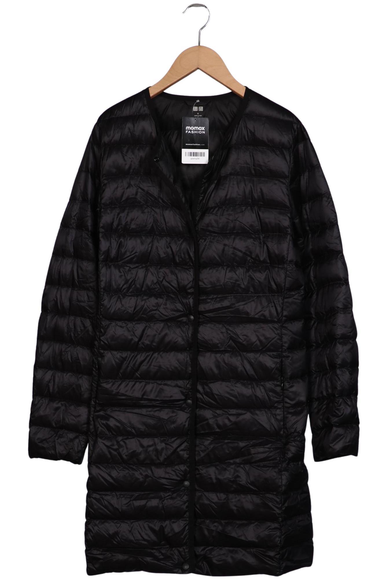 

uniqlo Damen Mantel, schwarz, Gr. 38