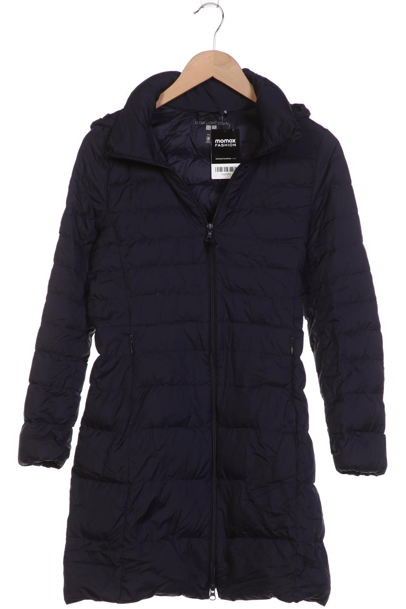 

uniqlo Damen Mantel, marineblau, Gr. 34